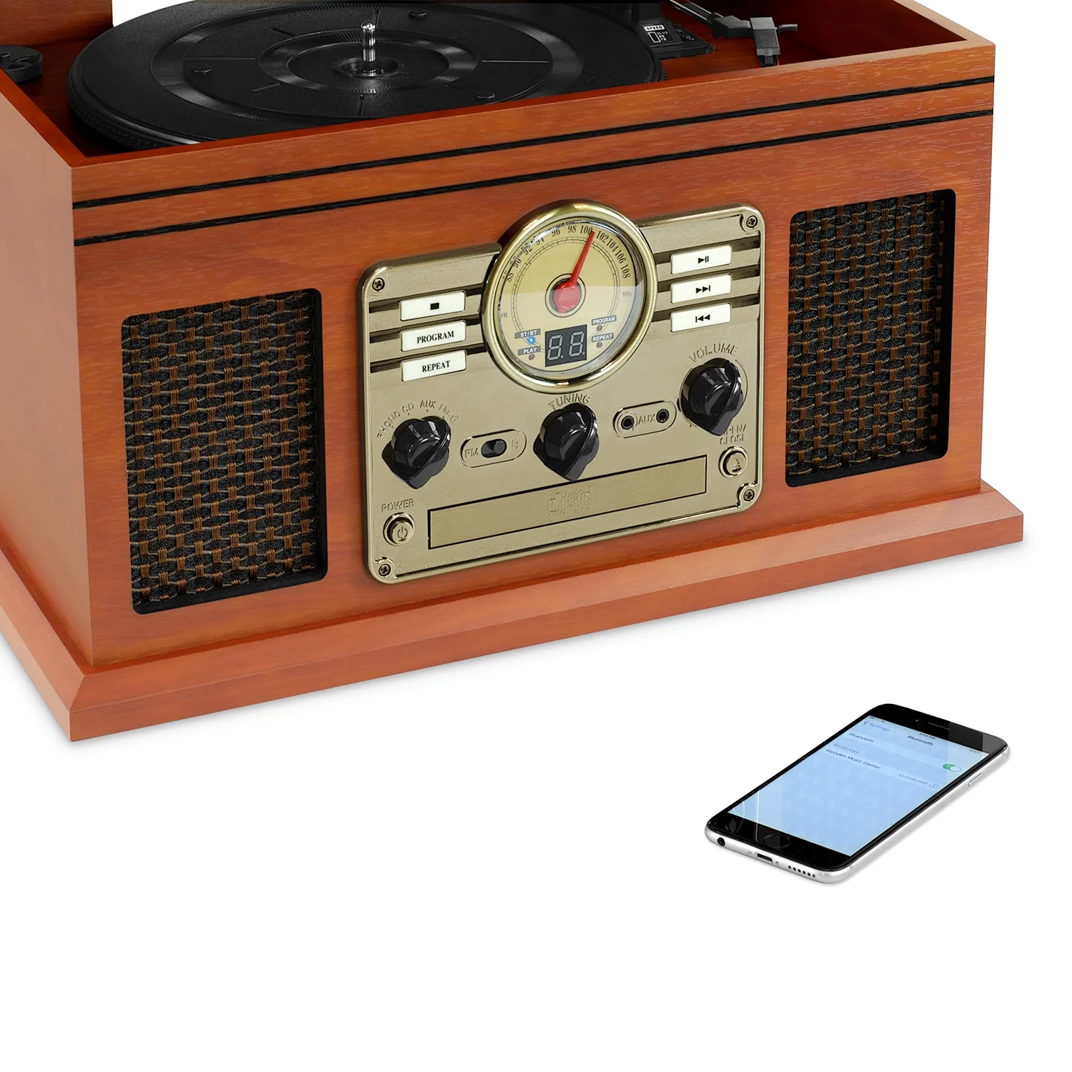 Victrola Classic 7-in-1 Bluetooth turntable - Image 4