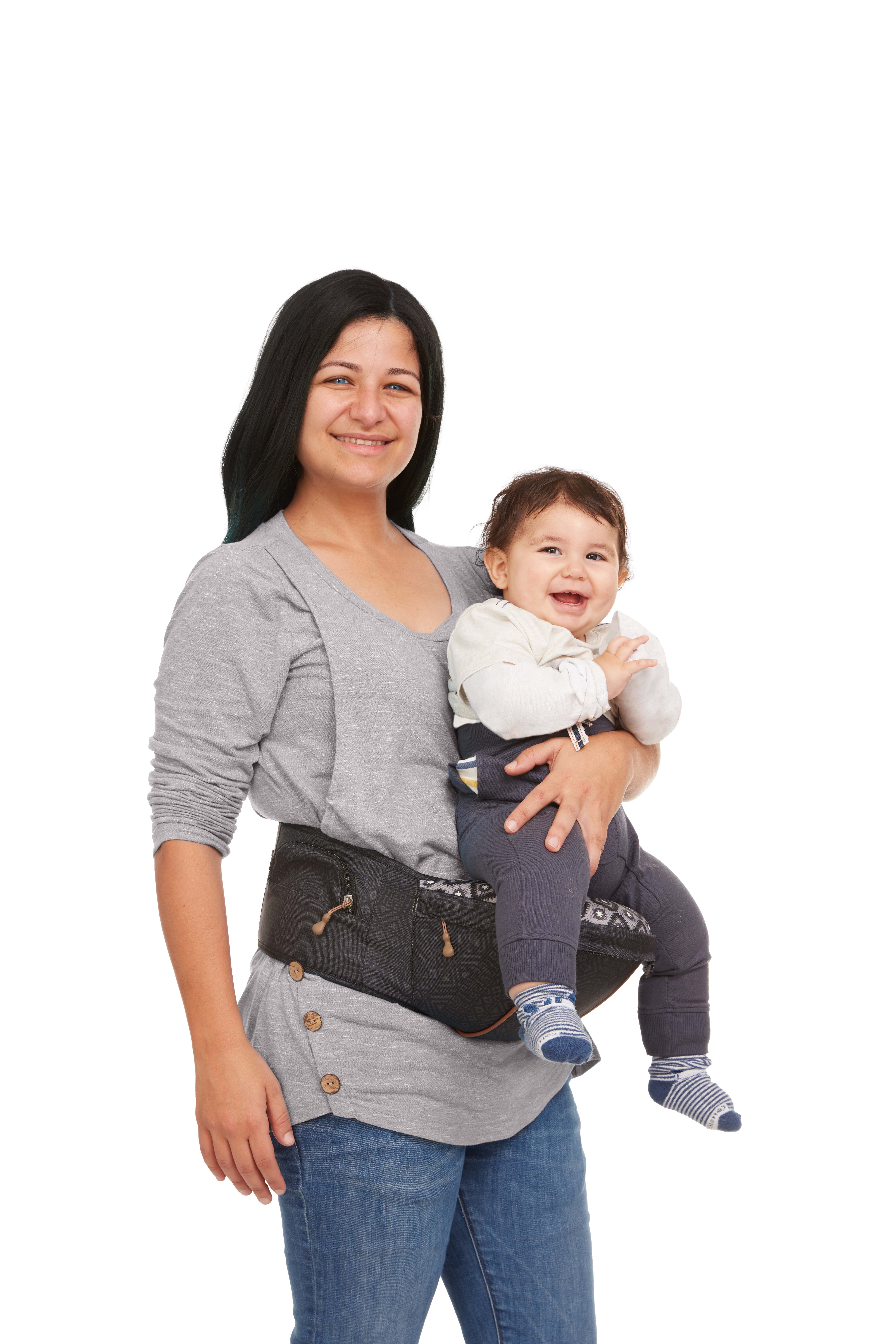 Monbebe 9-in-1 Baby Carrier, Urban, Unisex - Image 6