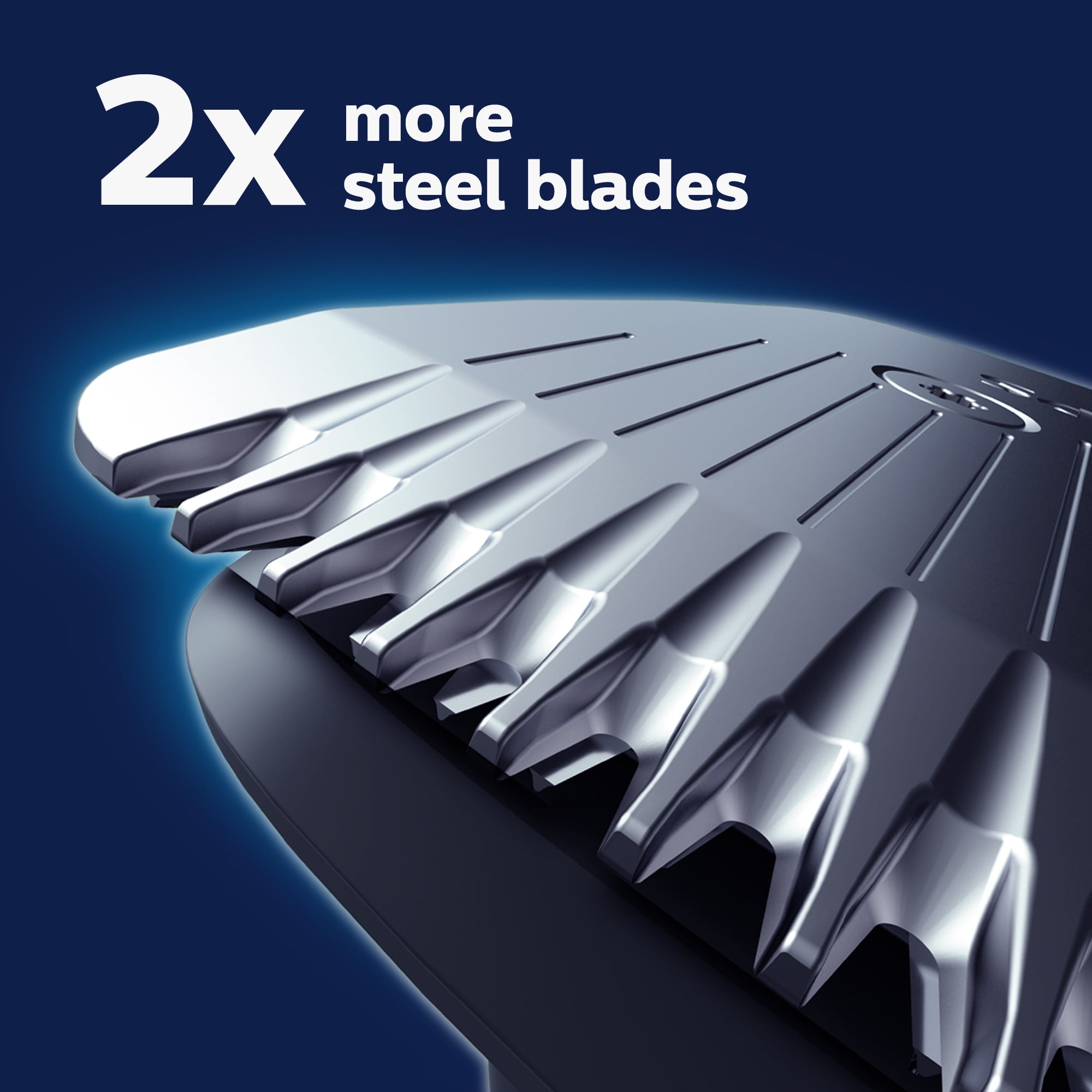 Philips Norelco Beard Trimmer and Hair Clipper Series 5500, Electric, Cordless, One Pass Beard Trimmer and Hair Clipper with Washable Feature For Easy Clean - No Blade Oil Needed - BT5511/49 - Image 9