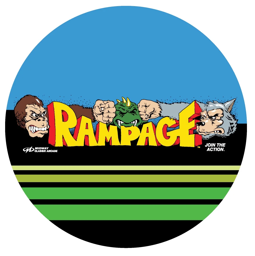Rampage Adjustable Stool 21.5" to 29.5", Arcade1Up - Image 3