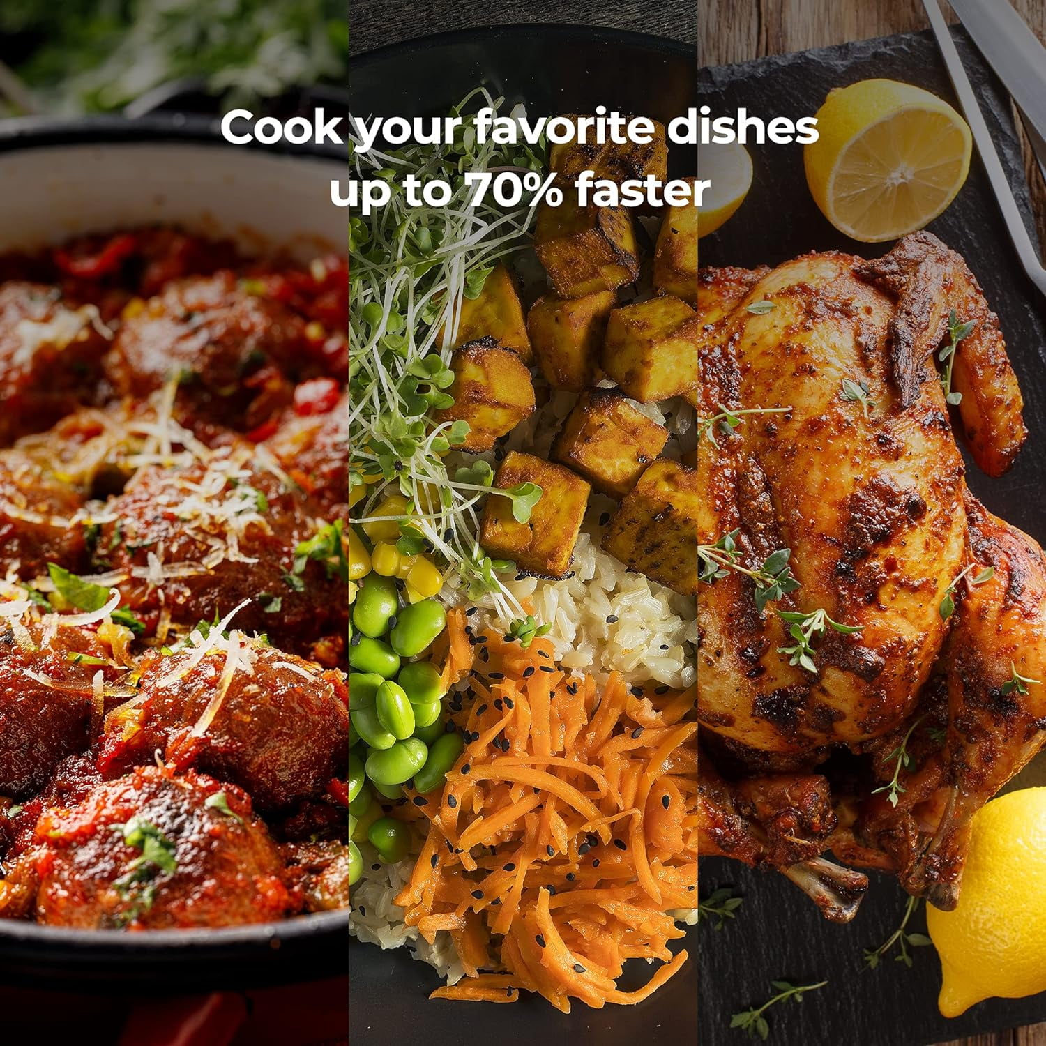 Babyltrl 6 Quart Electric Pressure Cooker,10-in-1 Multi-Functional Slow and Rice Cooker - Image 10