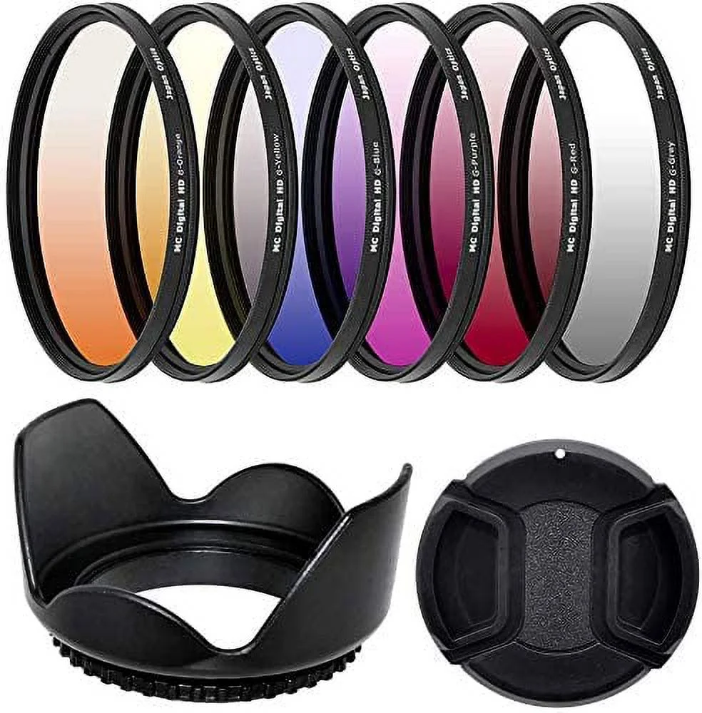 Ultimaxx Professional Nikon P1000 Accessory Bundle Including: SanDisk Ultra 64GB Memory Card, 2x Replacement ENEL20 Battery, 77mm 4PC Macro Close-Up Set, 57” Dynamic Tripod, Deluxe Gadget Bag & More - Image 3