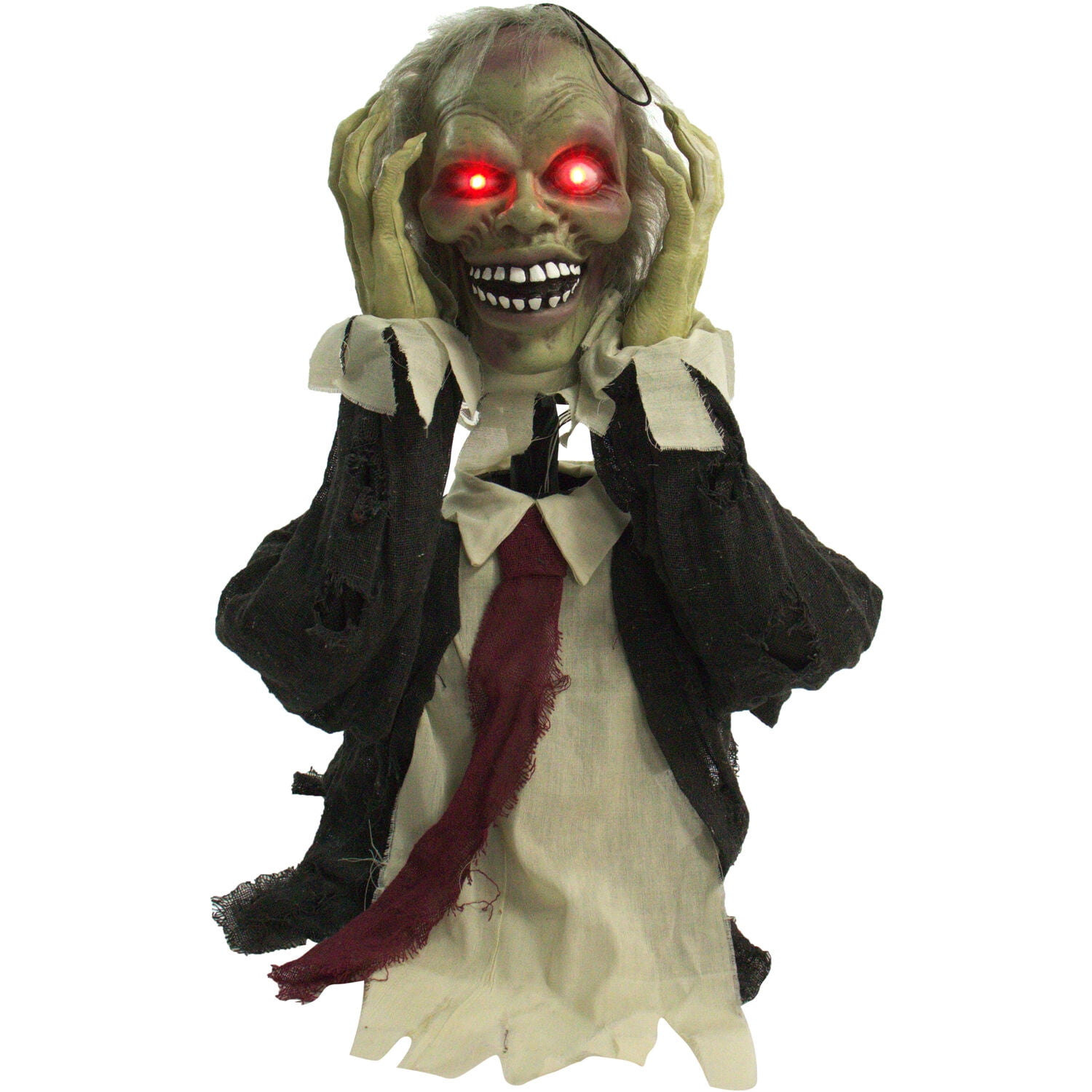 Haunted Hill Farm 20 in Pop-Up Animatronic Ghoul, Halloween Decor, HHFJZOMB-1LSA - Image 7
