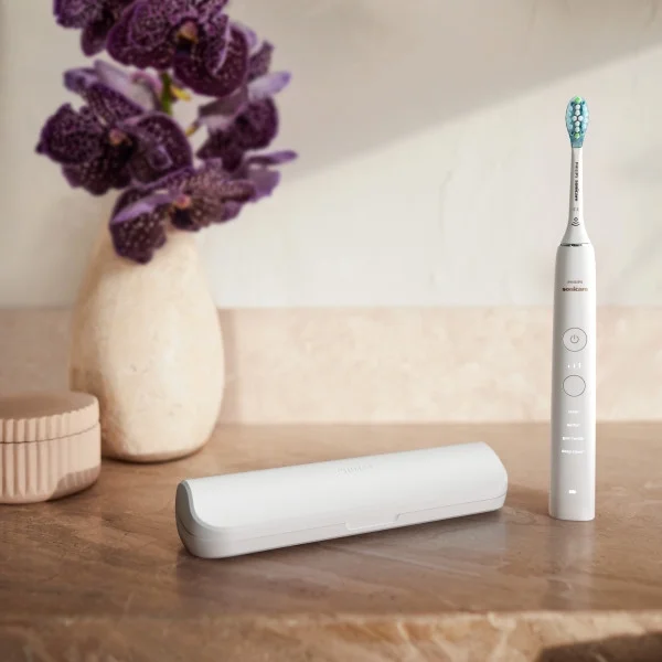 Philips Sonicare DiamondClean 9000 Special Edition Adult Rechargeable Toothbrush, White HX9911/93 - Image 11
