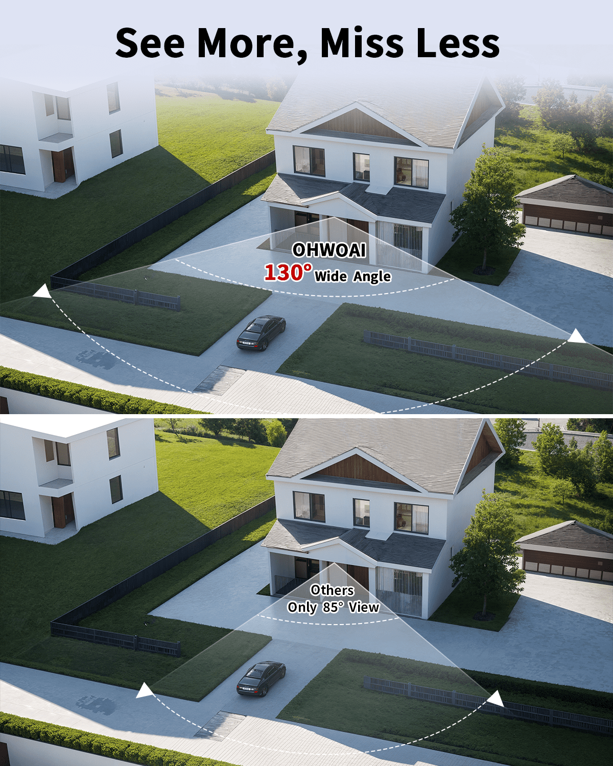 《2-Way Audio & 100ft Night Vision》OHWOAI Wired Outdoor 4K Ultra 8.0MP POE Security Camera System. - Image 8