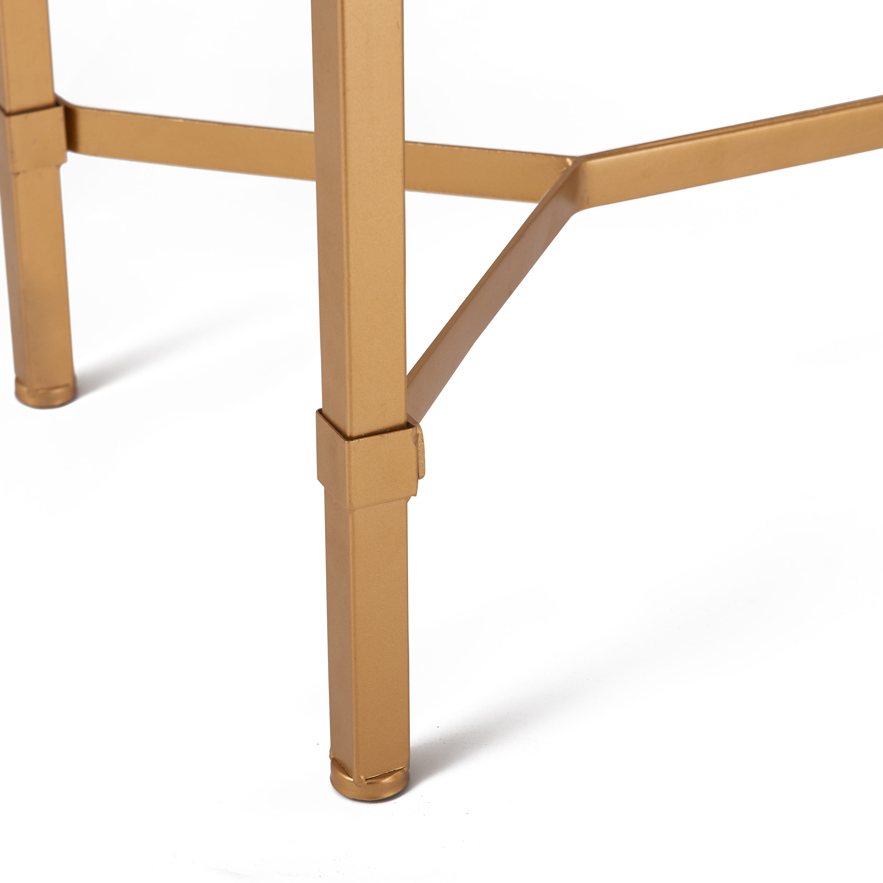 Adore Decor Jupiter Modern 2-Drawer Wood Desk Console Table in White - Image 7