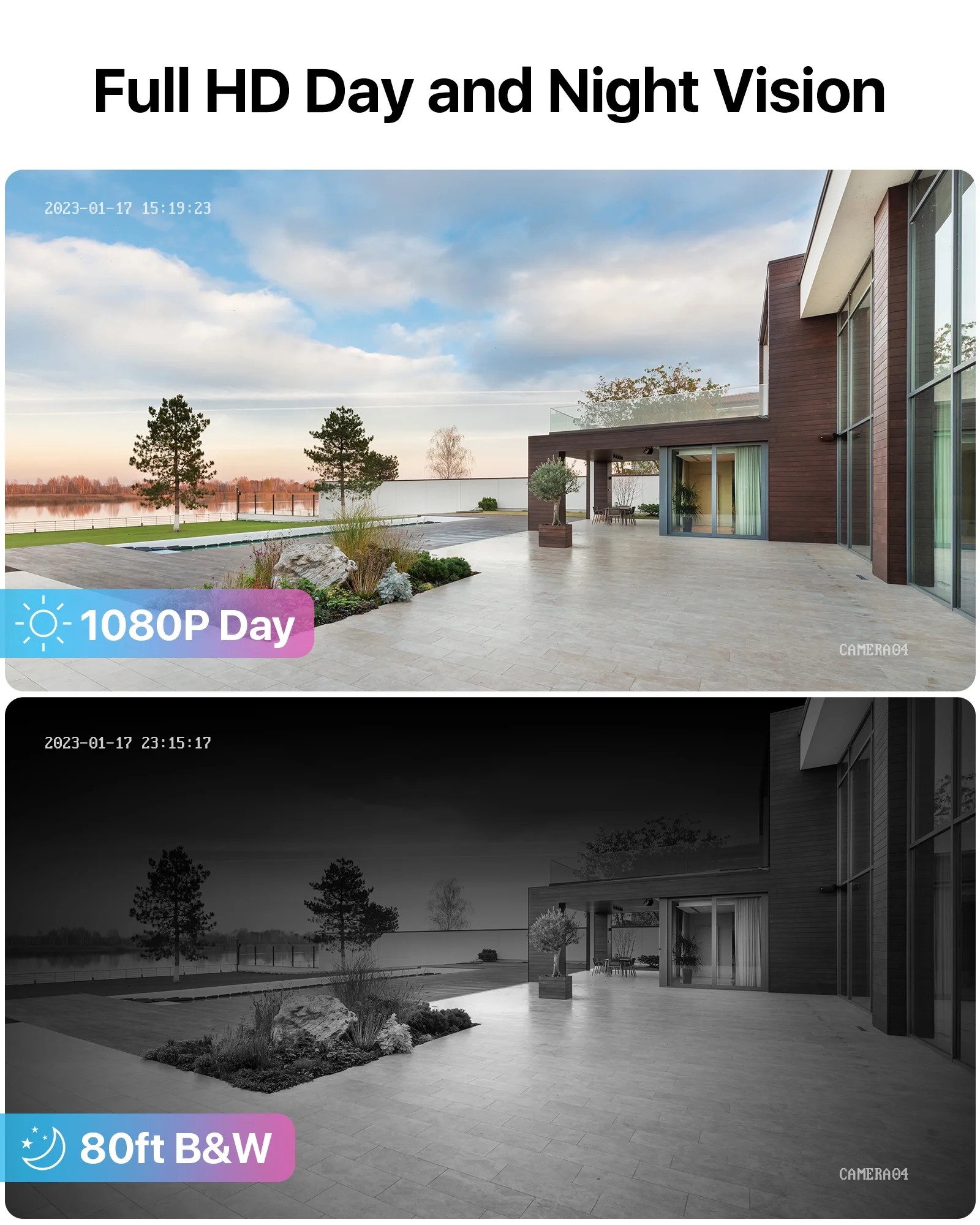 ZOSI 3K Lite H.265+ Home Security Camera System,5MP Lite 8 Channel Surveillance DVR and 4 x 1080p Weatherproof CCTV Dome Camera Outdoor Indoor with 80ft Night Vision, Motion Alerts, NO Hard Drive - Image 14