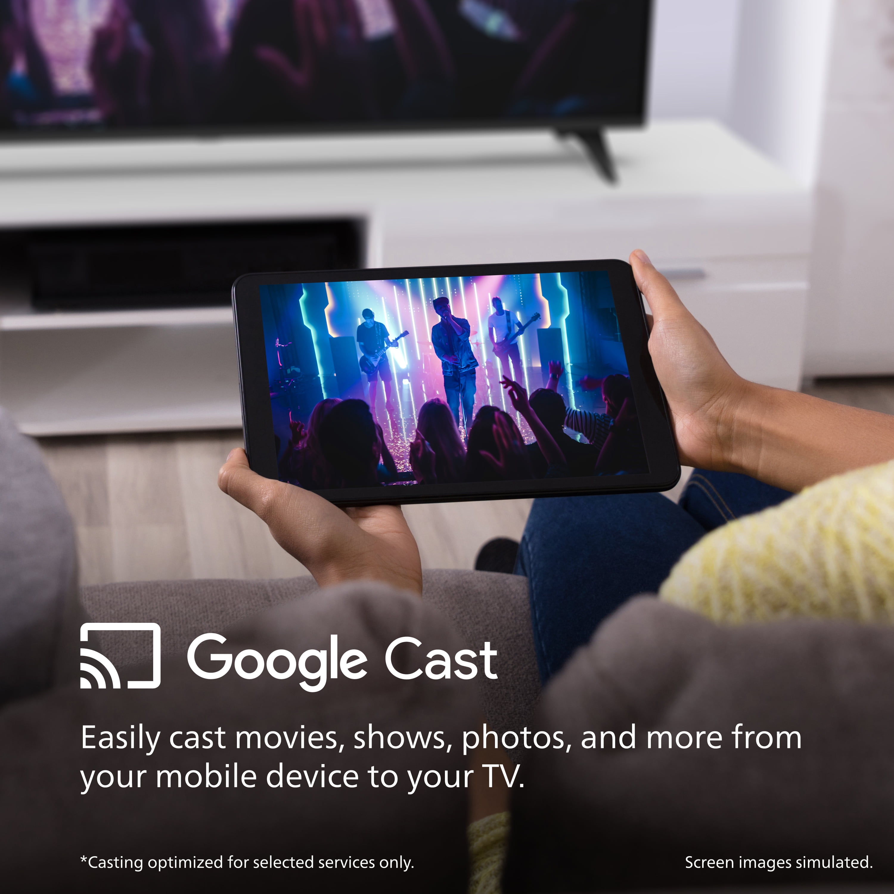 Philips 50" Class 4K Ultra HD (2160p) Google Smart LED TV (50PUL7552/F7) - Image 13