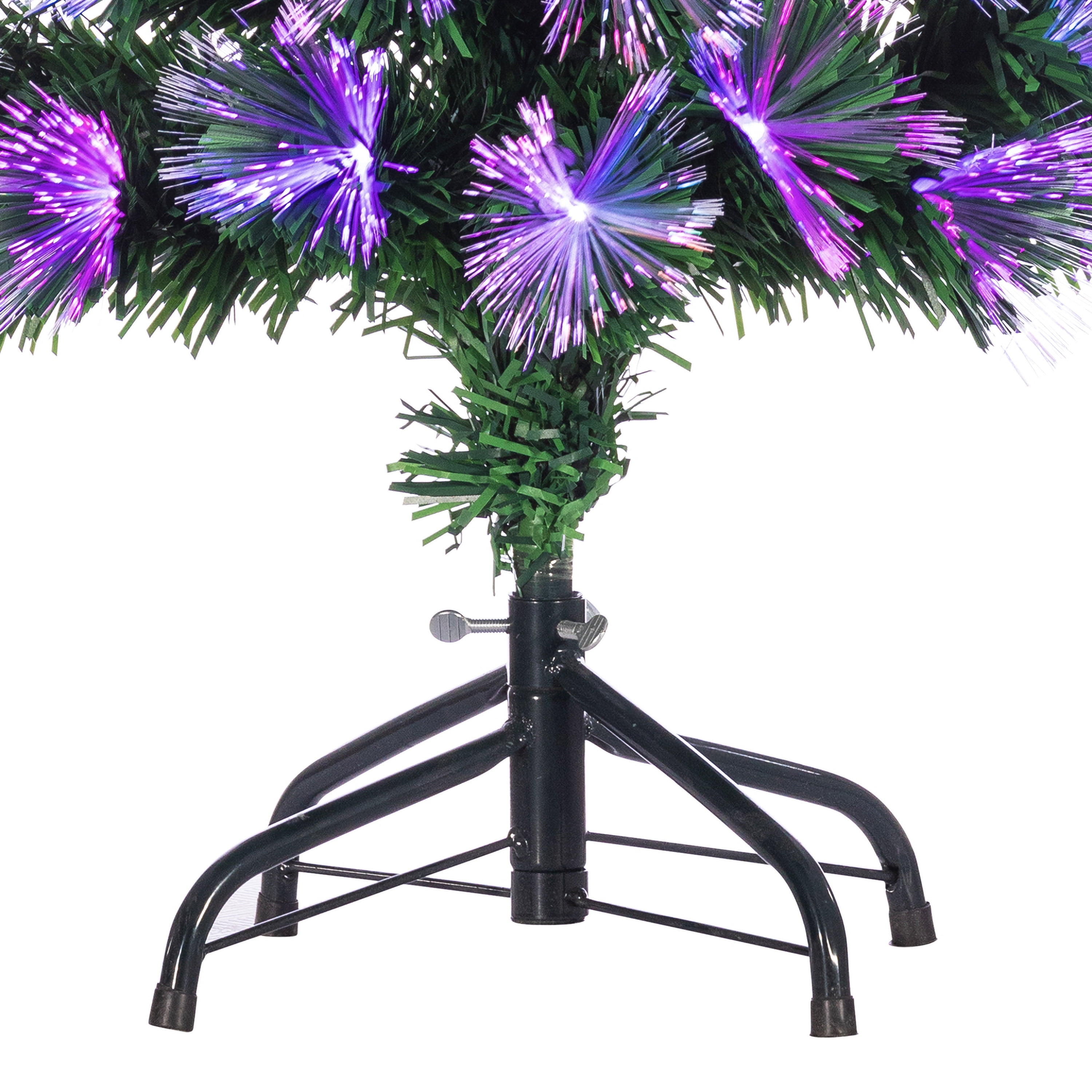 3 ft. Pre Lit Multi Color Changing Fiber Optic Tree - Image 6