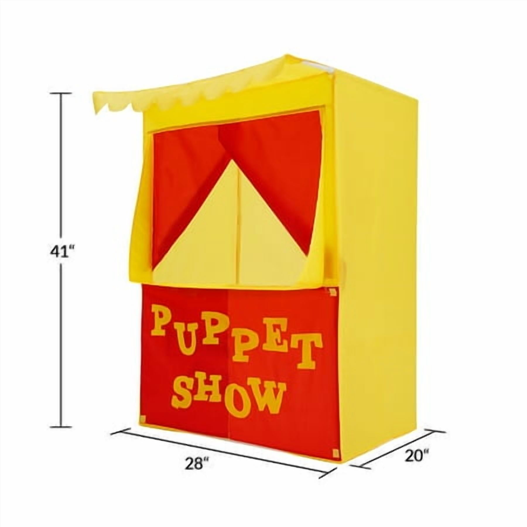Kids Play Tent Puppet Playhouse Pop Up For Children - Image 6