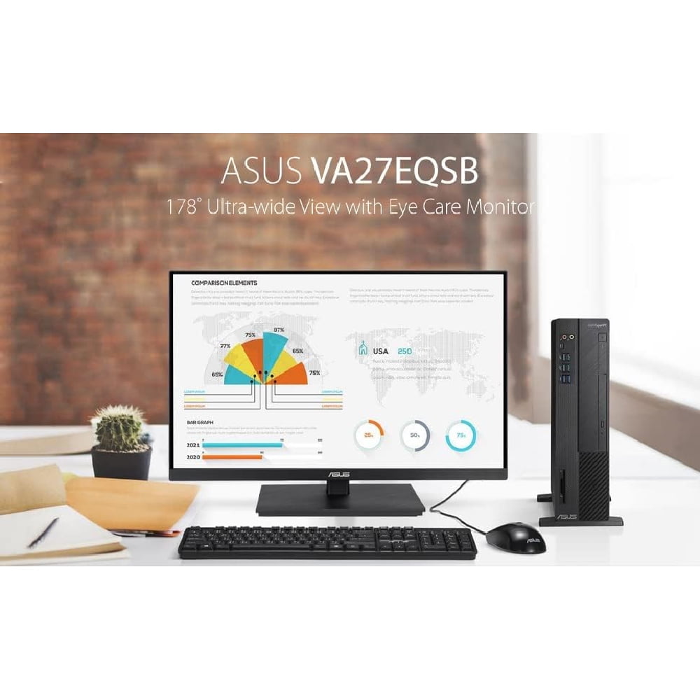ASUS VA27EQSB - LED monitor - Full HD (1080p) - 27" - Image 4