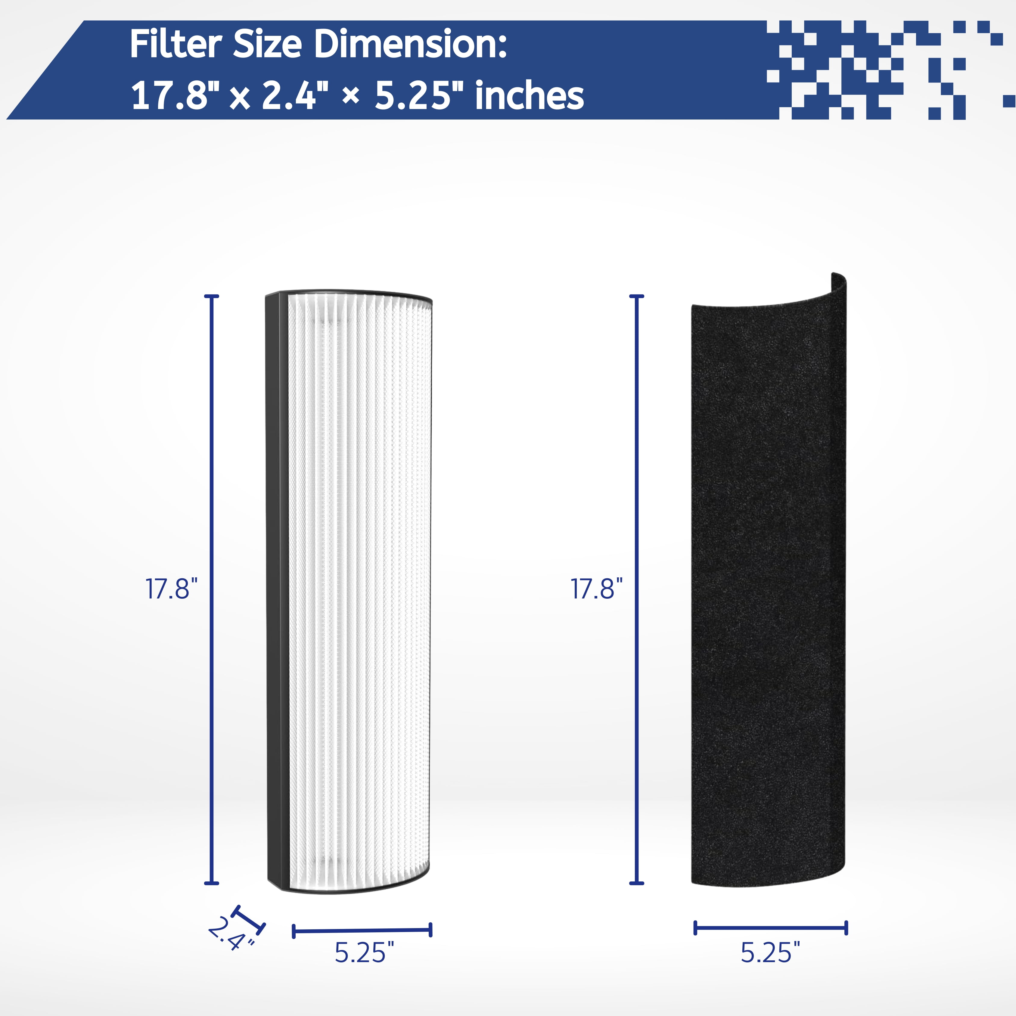 True HEPA Filter For Purezone Elite 4-in-1 Air Purifier PETWRFIL. 3 Sets - Image 4