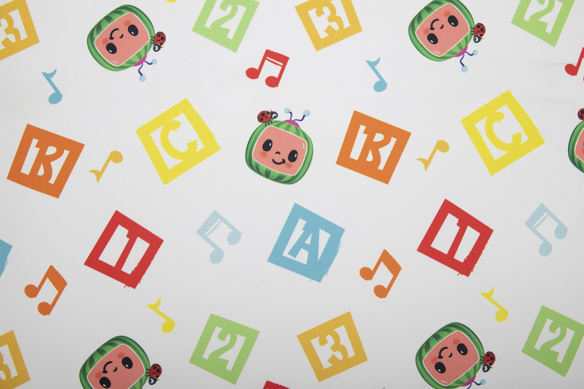 NoJo CoComelon "Learning is Fun" 4-Piece Toddler Bedding Set, Multi Color Print, Toddler Boy or Girl - Image 11