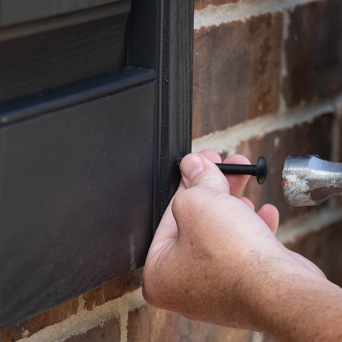 12"W X 31"H Mid-America Vinyl, Standard Size Williamsburg Double Panel Shutters, W/Installation Shutter-Lok'S & Matching Screws, 001 - White - Image 3