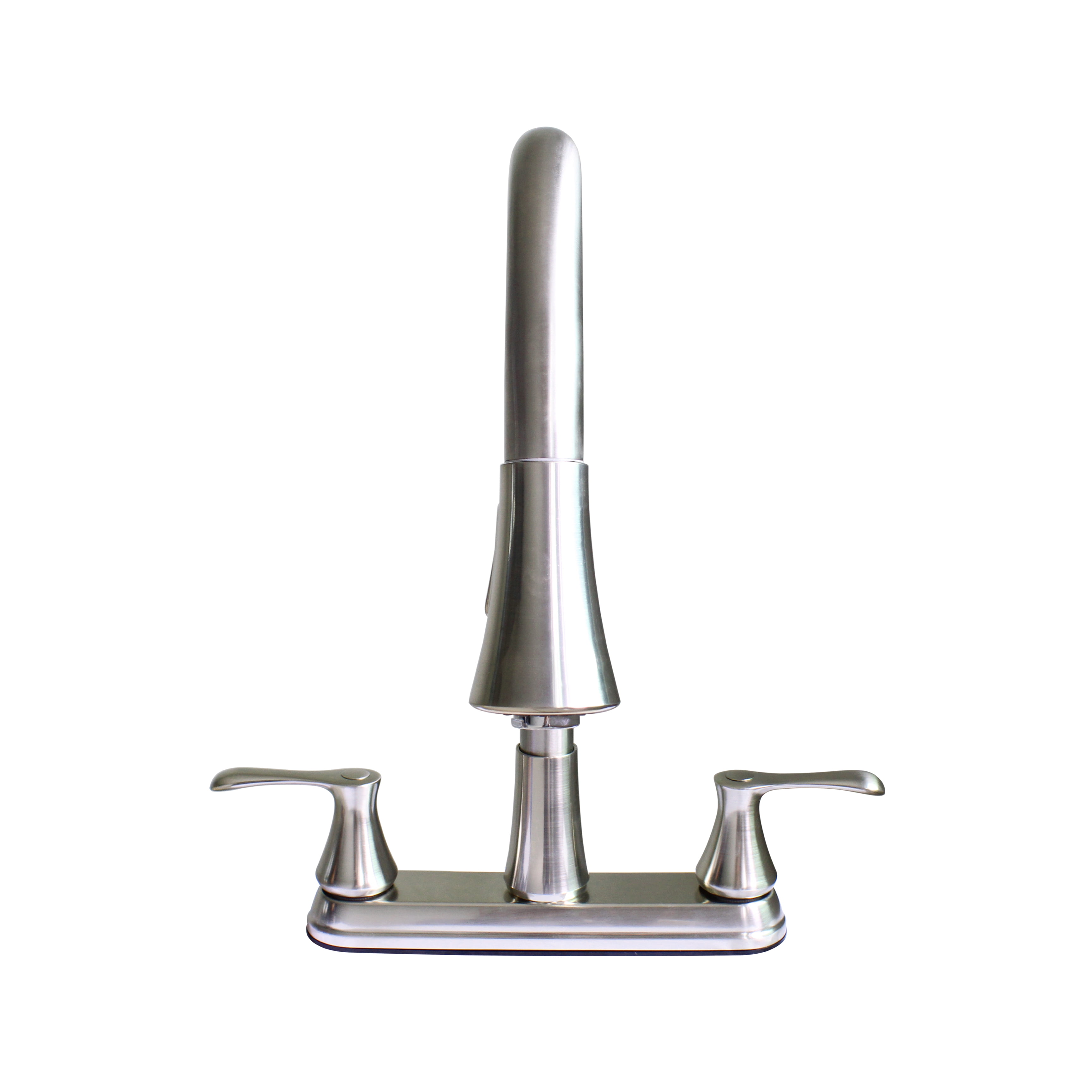 22167143 -Hybrid Metal Kitchen Sink Faucet 28mm Spout with Pull down Spray Brushed Nickel - Image 13