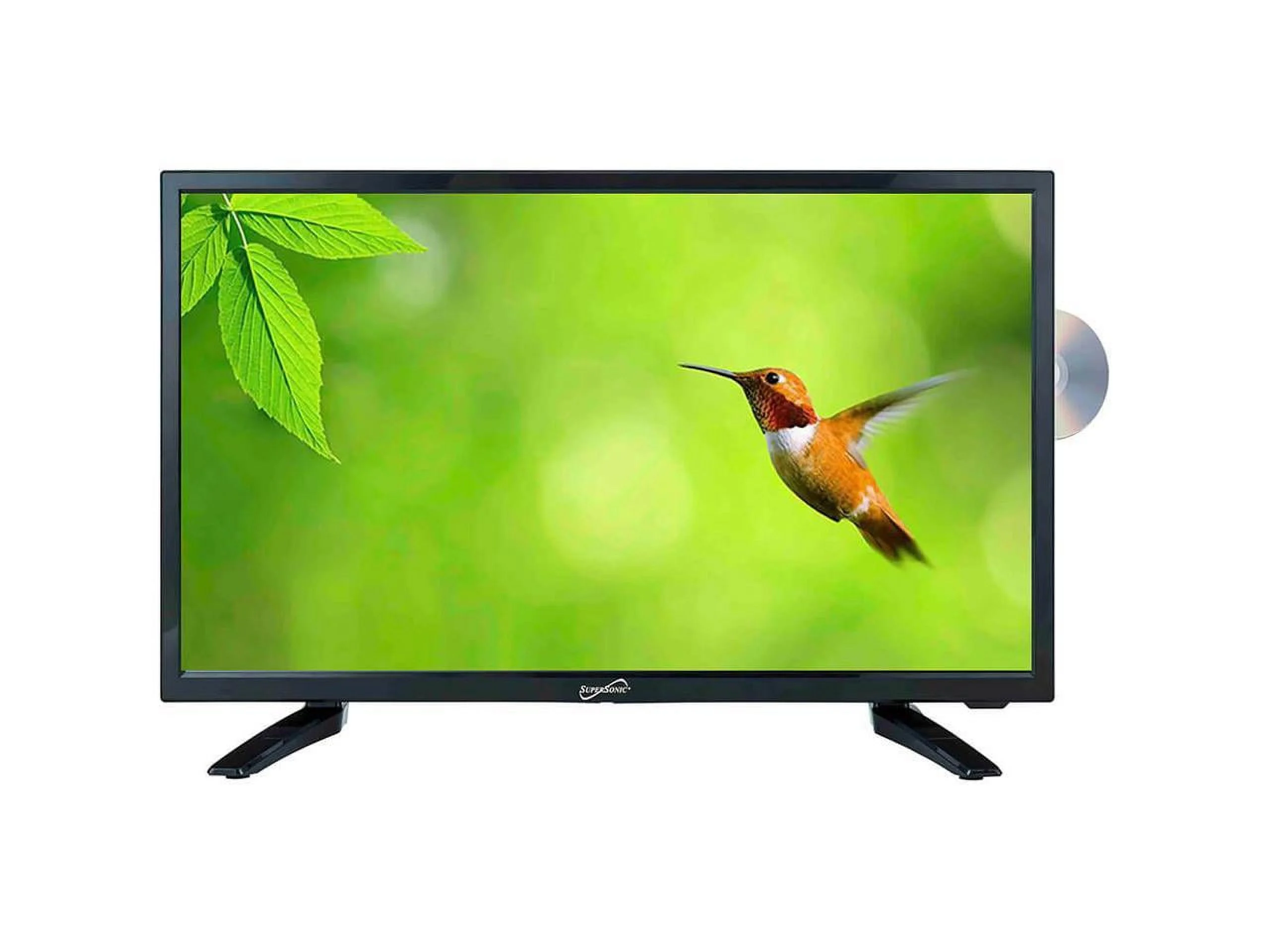 19 Inch Supersonic SC-1912 12 Volt AC/DC LED 1080p Digital HDTV w/ DVD Player - Image 3