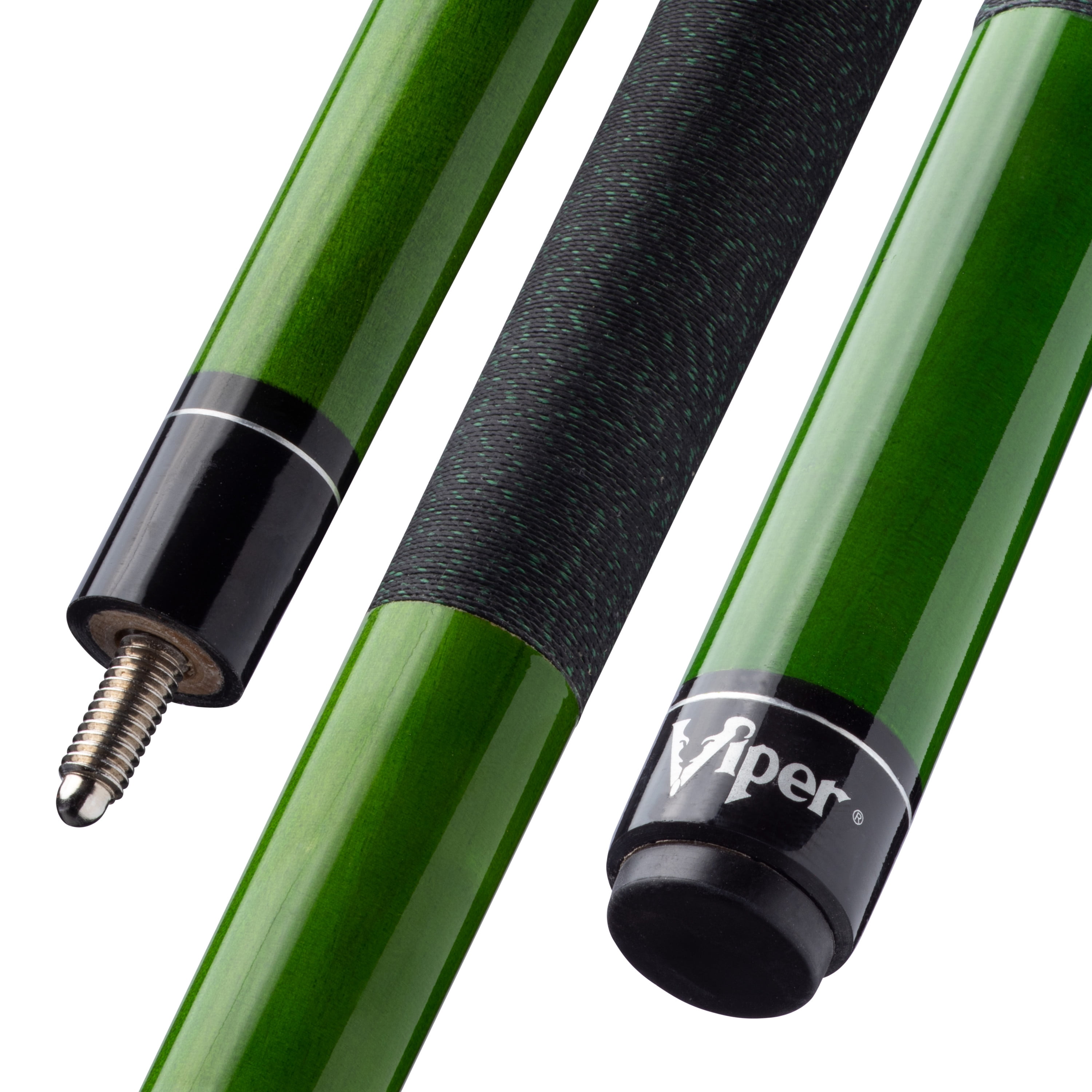 Viper Elite Series 58" Billiard/Pool Cue, 2 Piece, Green, 18 Ounce - Image 4