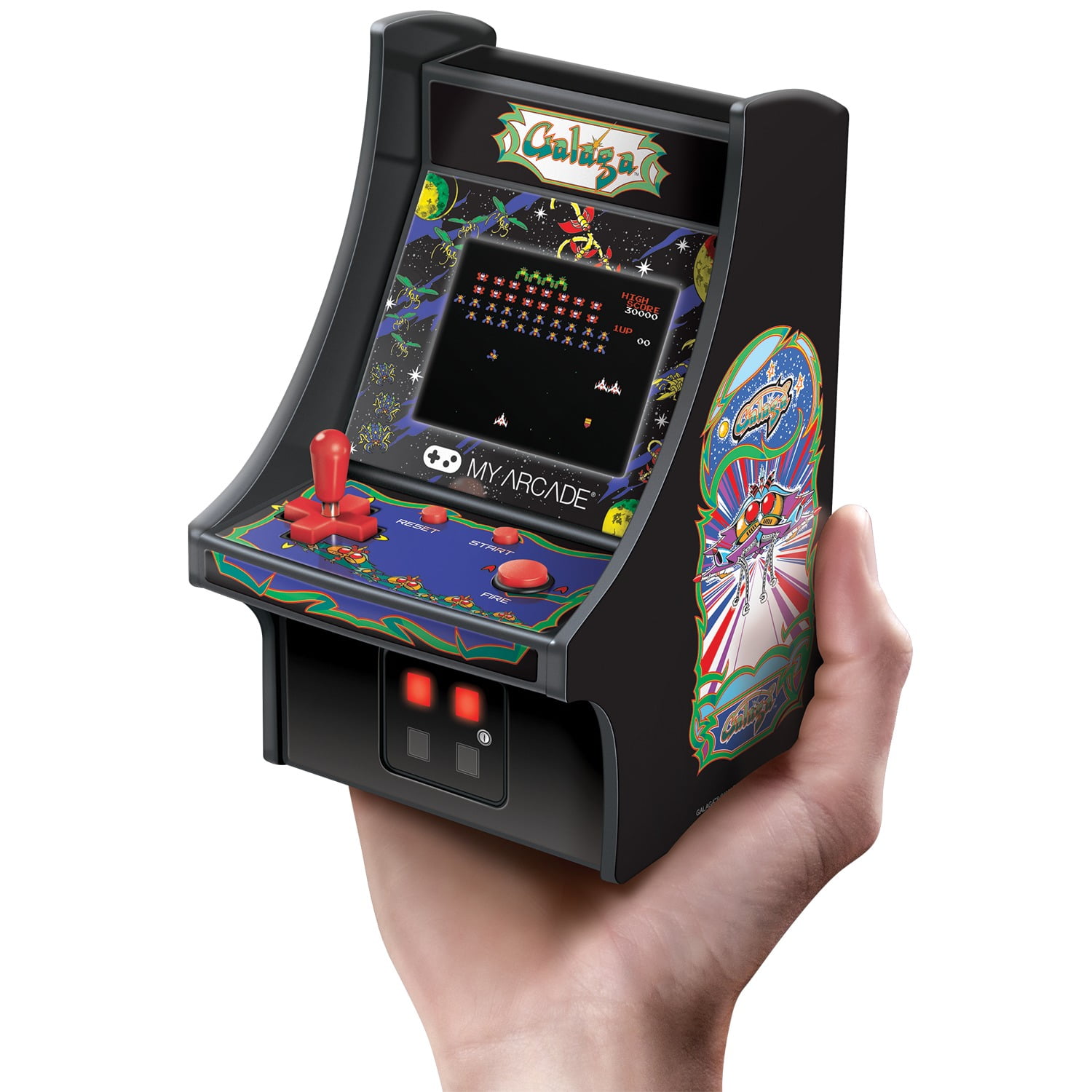 6" Collectible Retro Galaga Micro Player - Image 4