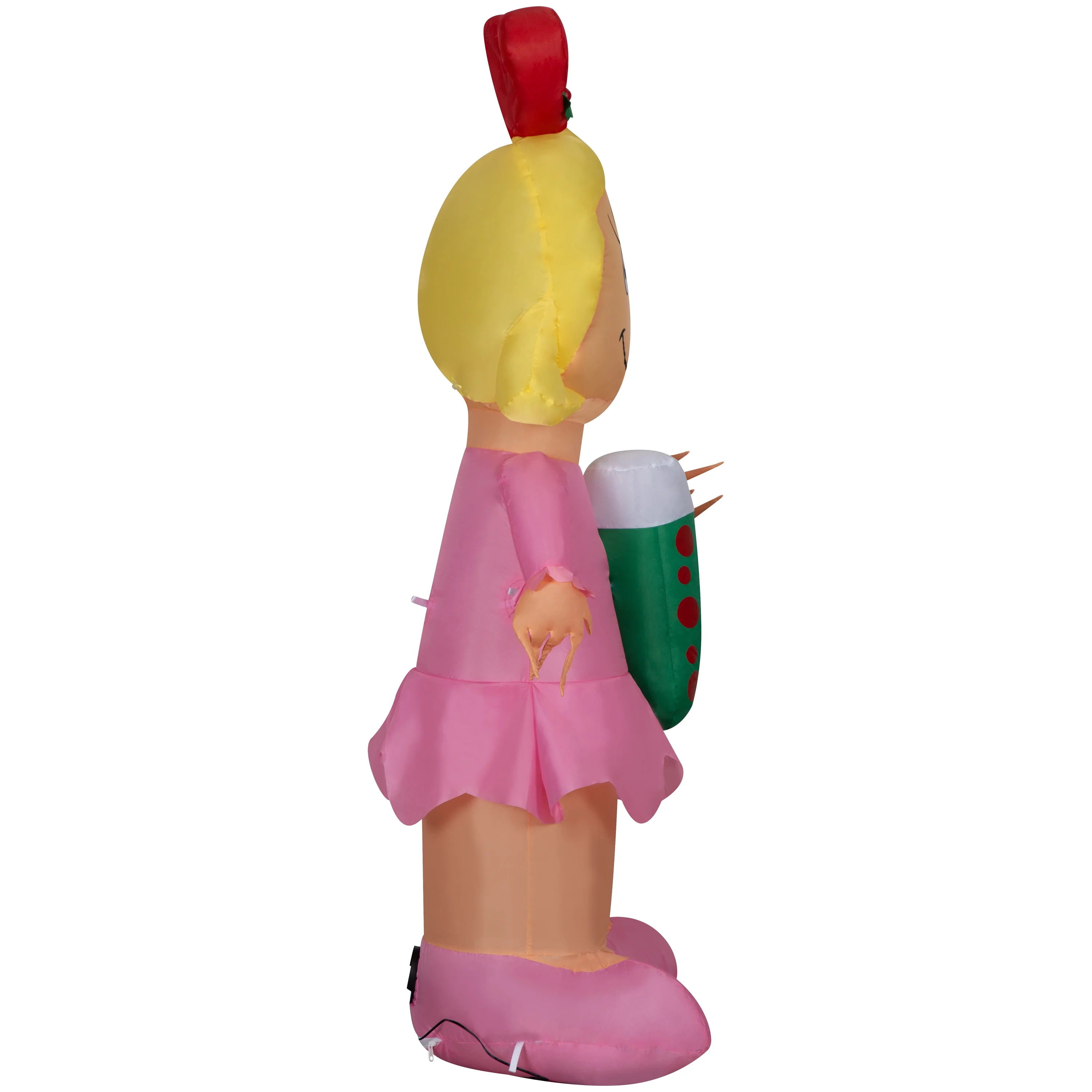 New Airblown Inflatables The Grinch Cindy Lou Who Decoration 23.23 in x 59.84 in x 21.26 in 2.89 lb - Image 3