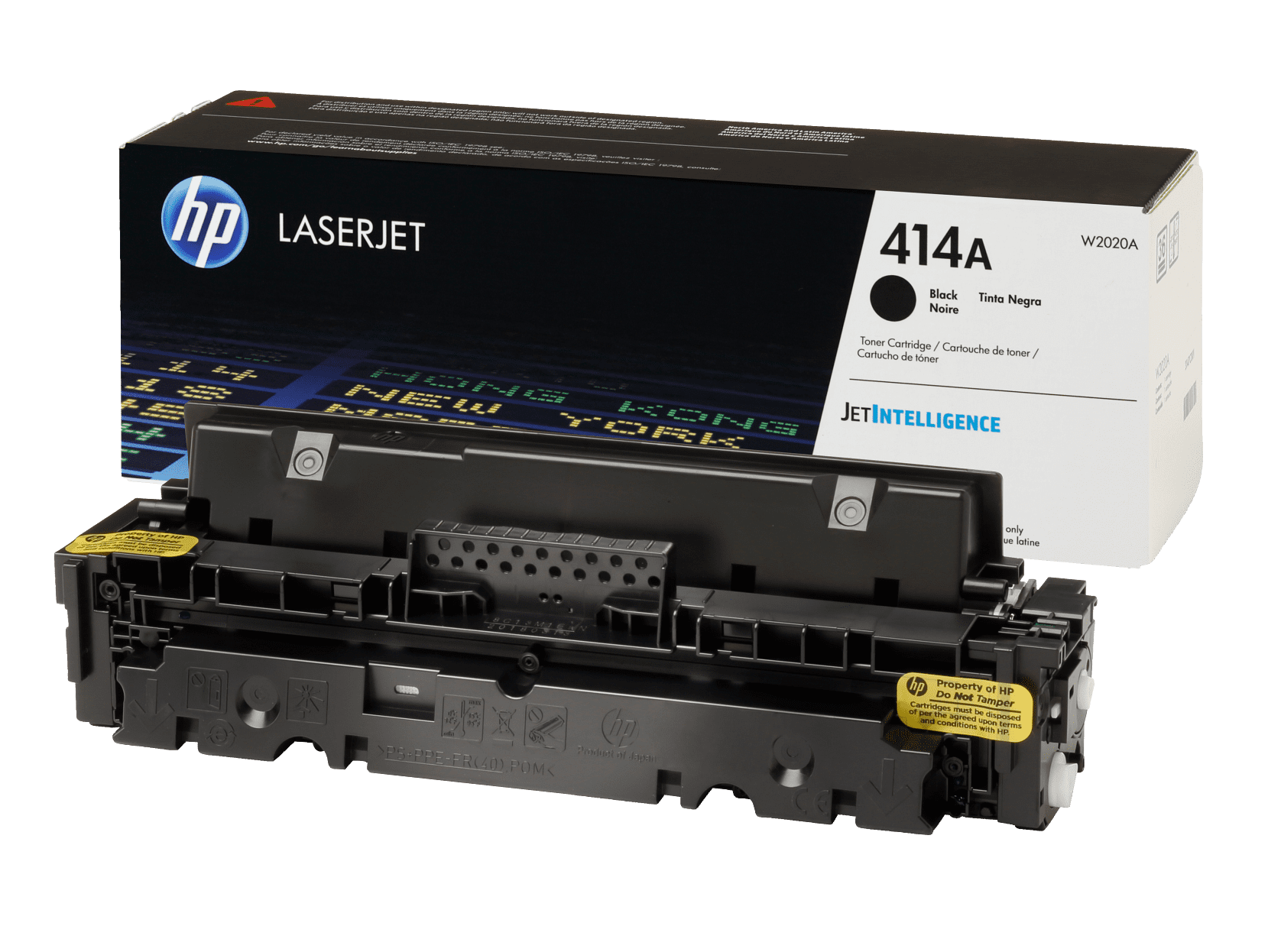HP 414A Black Original LaserJet Toner Cartridge, ~2,400 pages, W2020A - Image 4