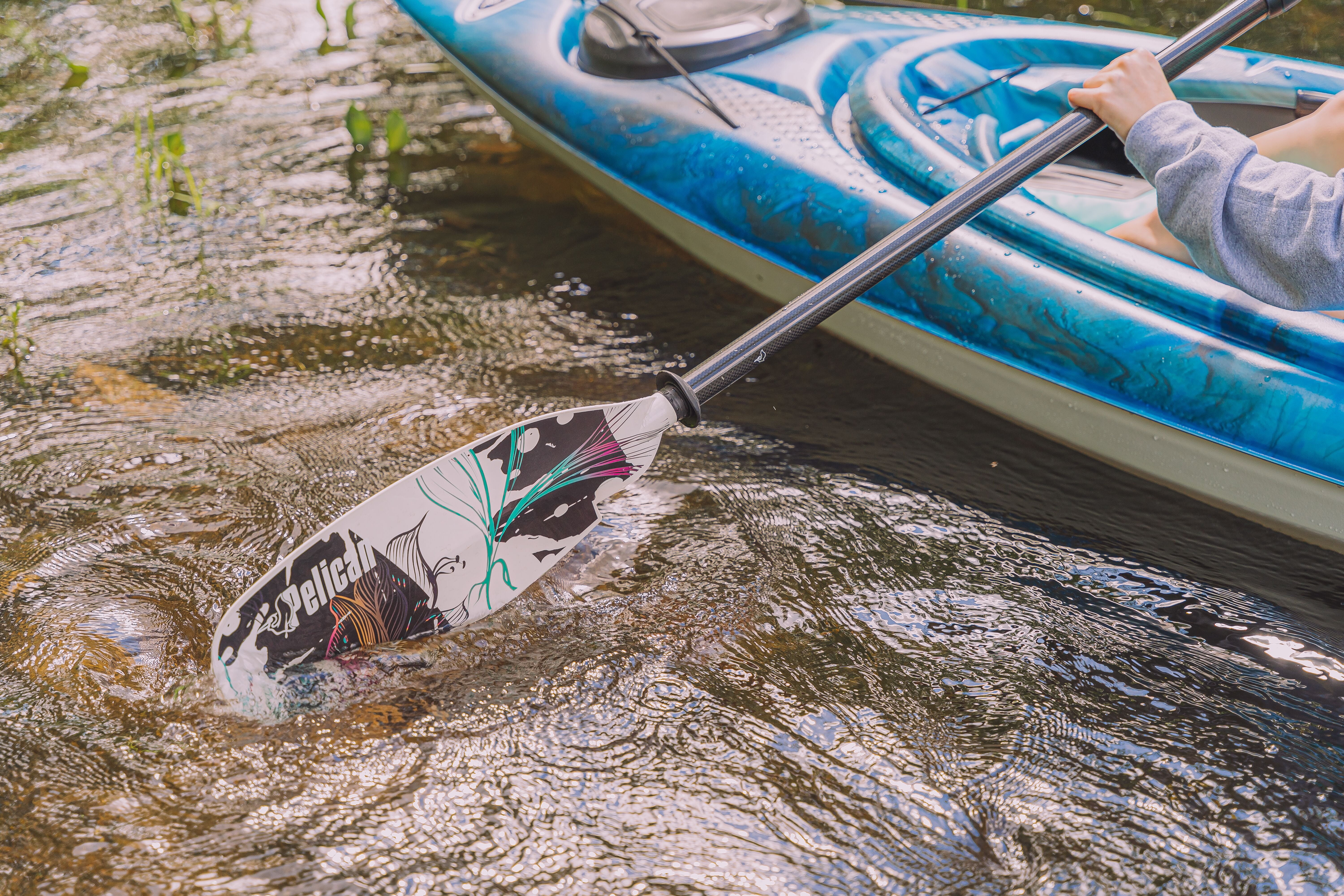 Pelican - Symbiosa Adjustable Kayak Paddle 90.5"-94.4" - Image 10