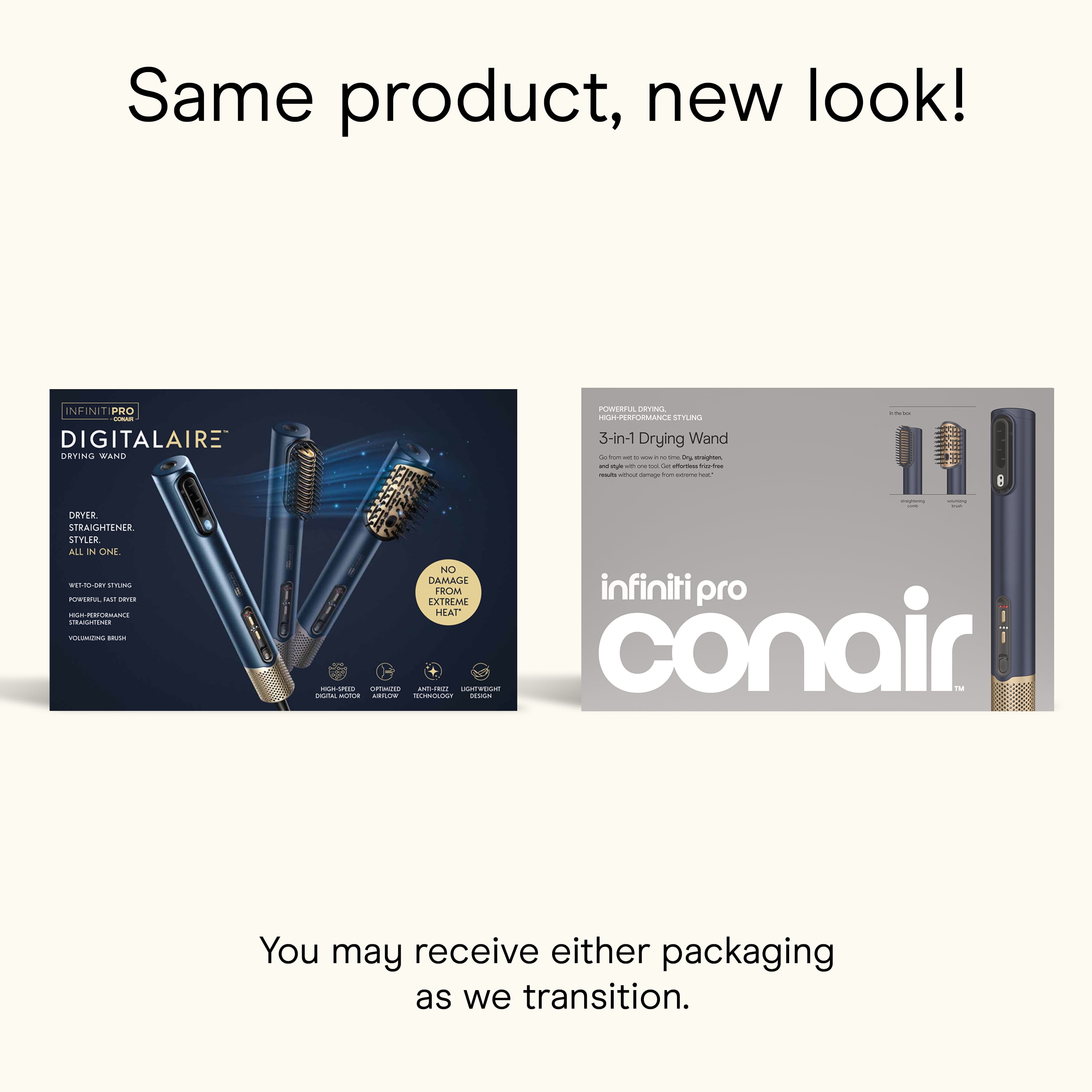 INFINITI PRO CONAIR 3-in-1 Drying Wand and Styling Tool - Image 3