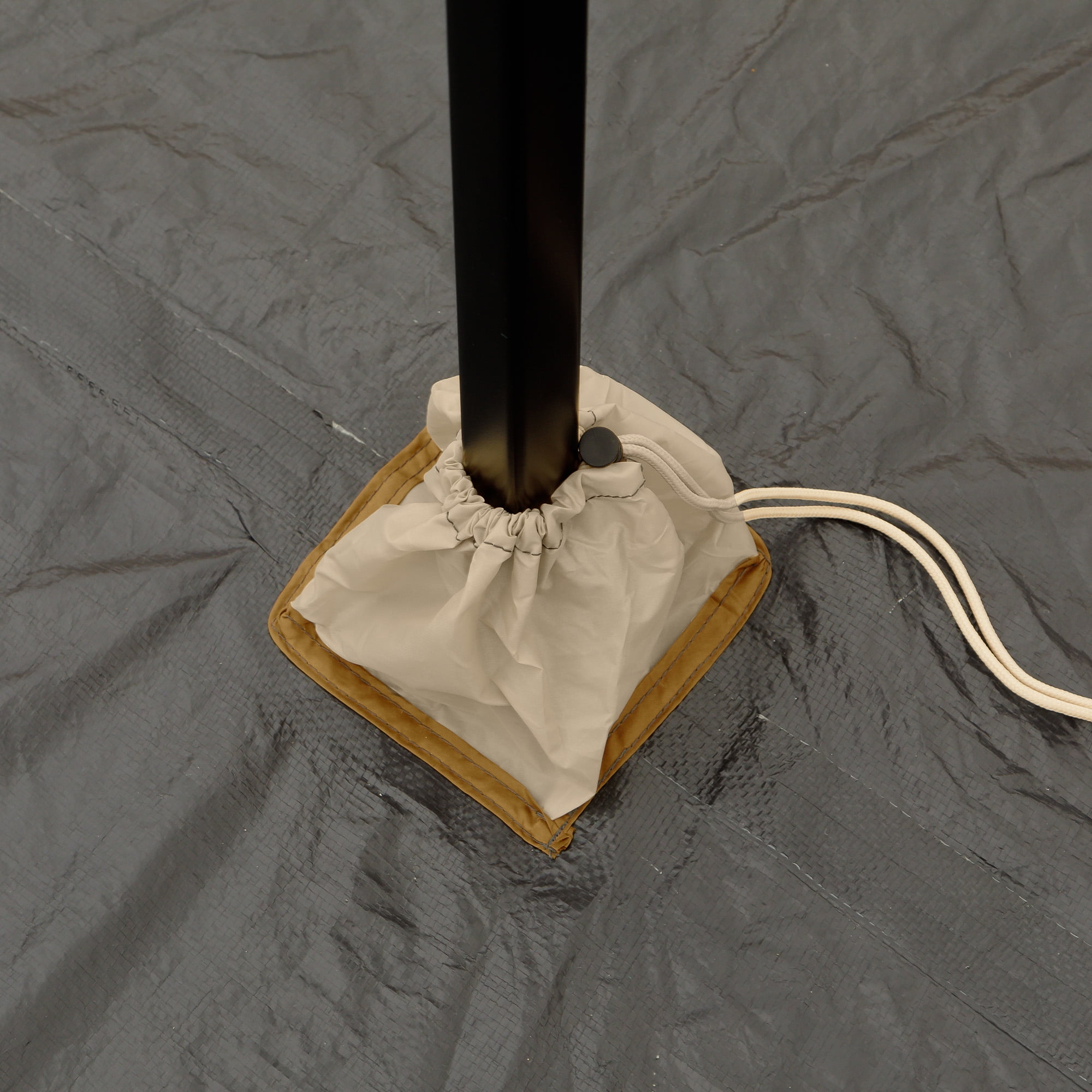 Ozark Trail 15' x 15' 8-Person Bell Tent with String Lights, 22.57 lbs - Image 5