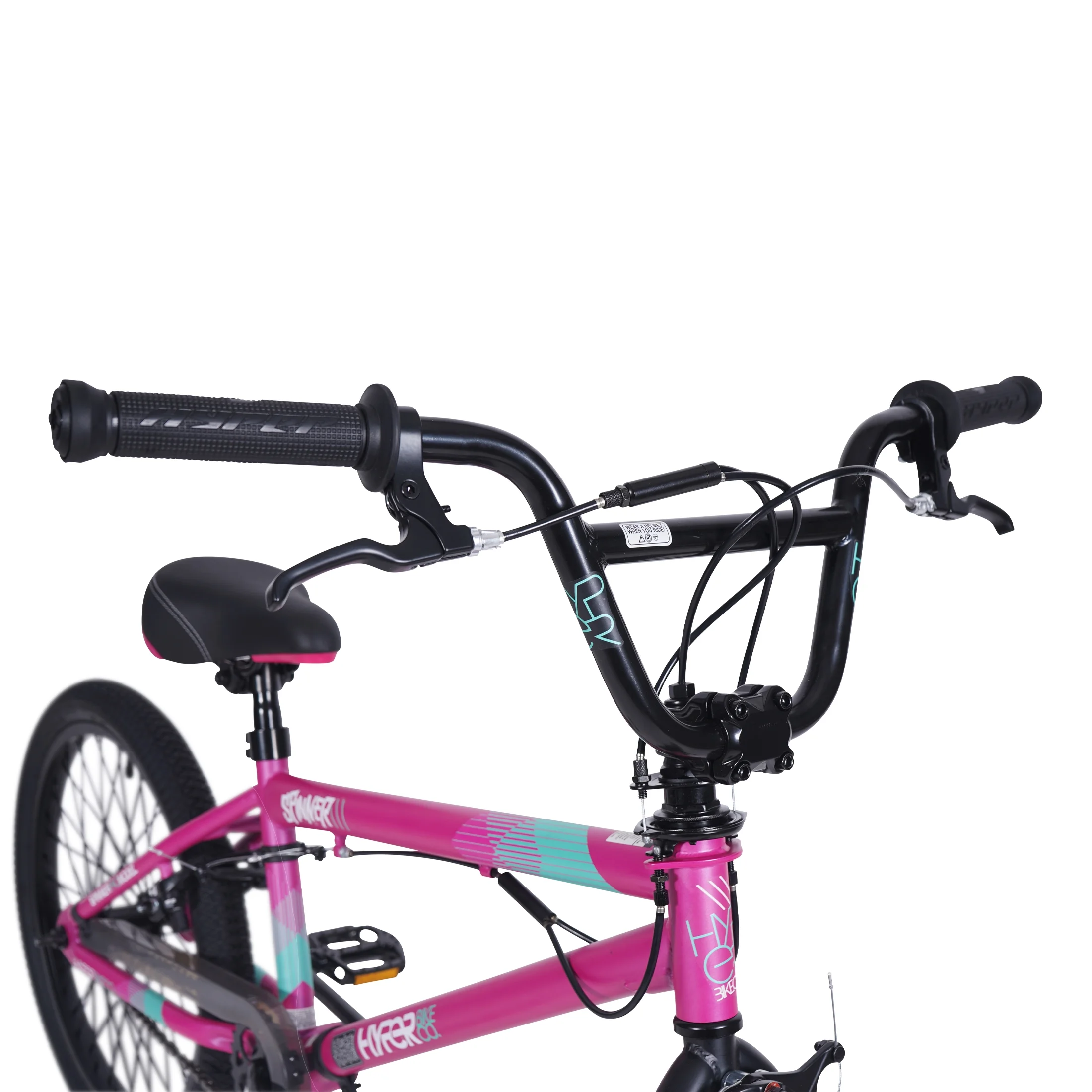 20" Hyper Bicycles Girl's Spinner BMX Bike for Kids, Pink, Age Group 8 to 13, Child, Tween - Image 10