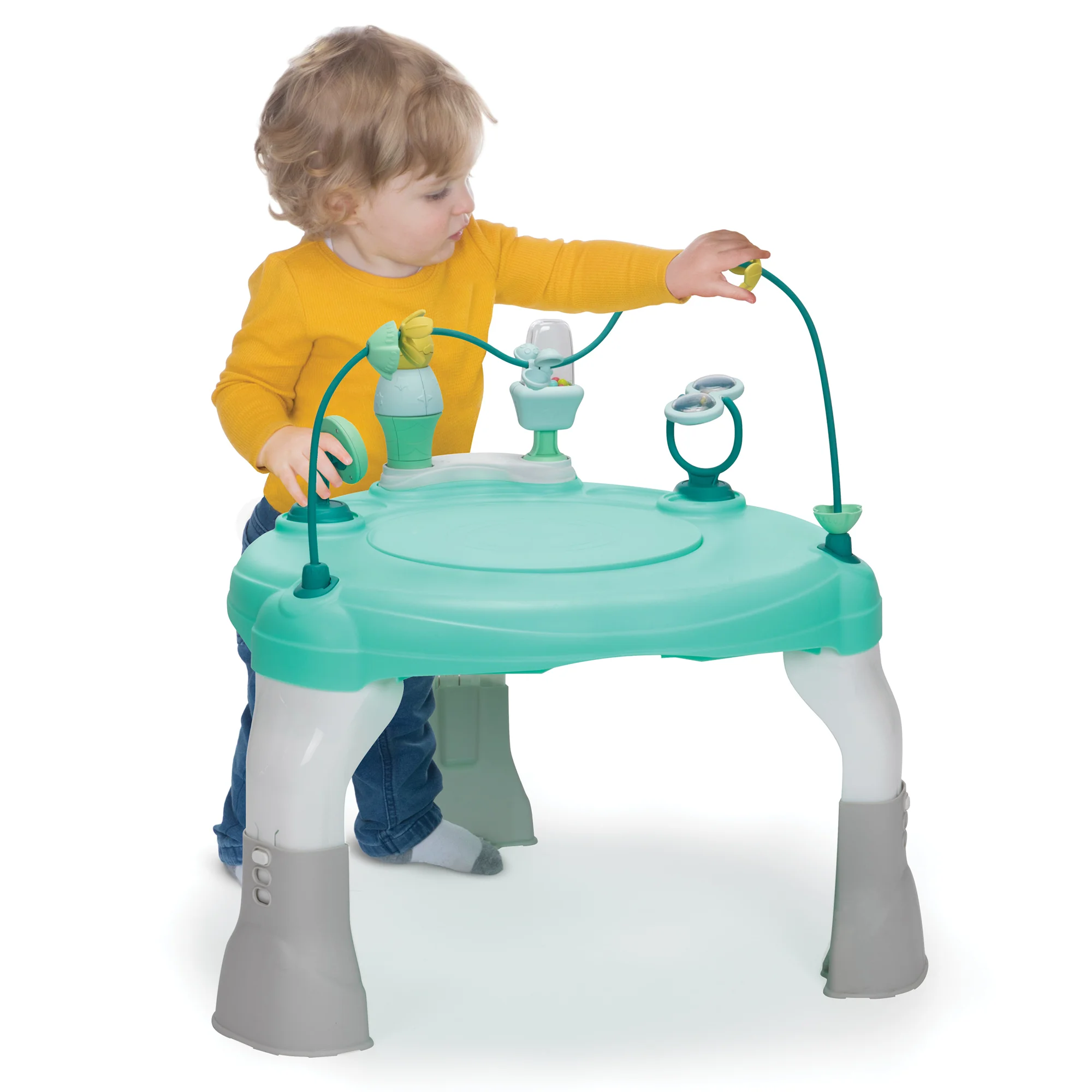 Safety 1st Grow and Go 4-in-1 Stationary Activity Center, Stained Glass - Image 3