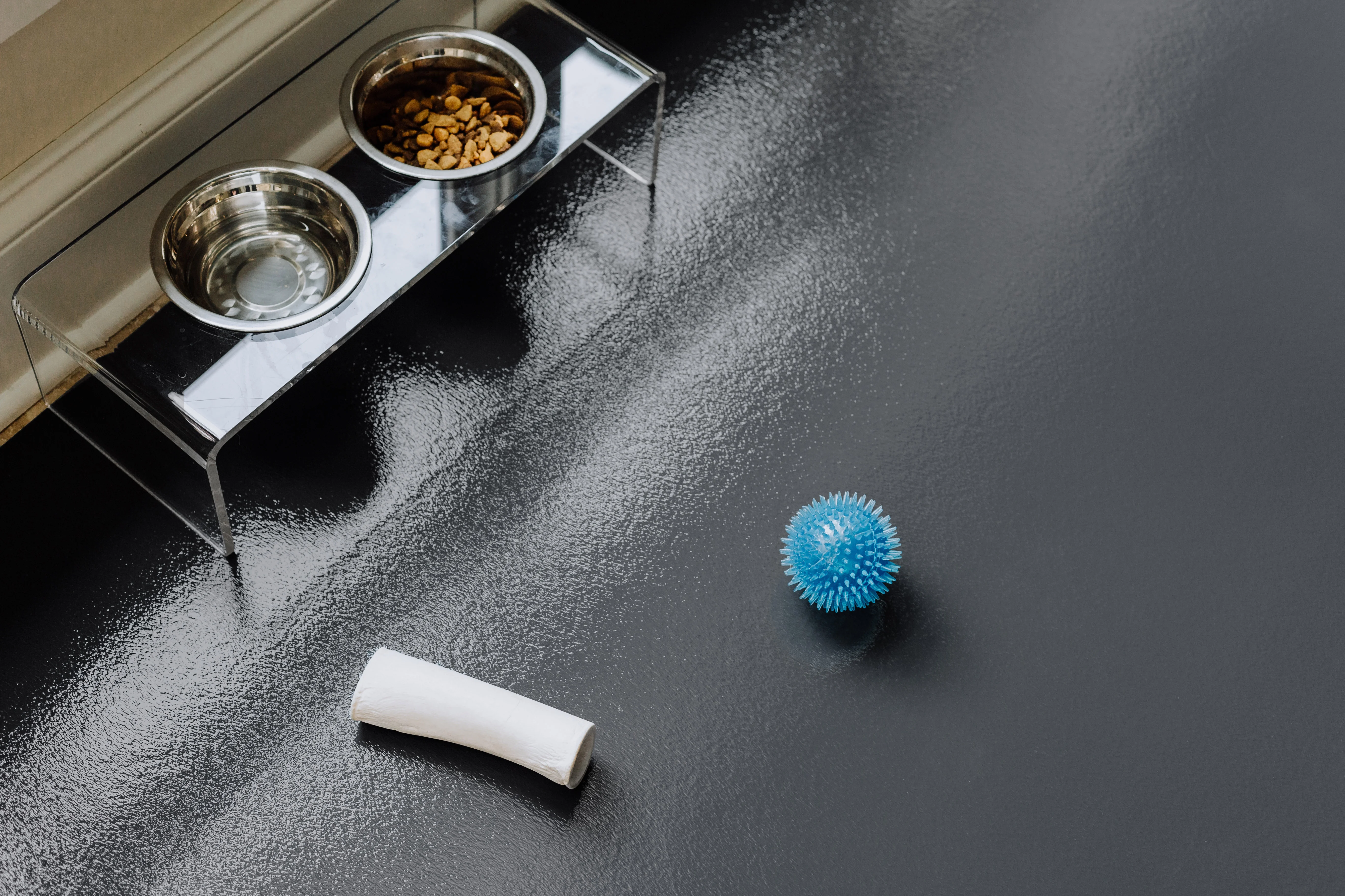 G-Floor 5' x 10' Polyvinyl Ceramic Pet Friendly Carpet Protector for Dogs and Cats - Slate Grey - Image 5