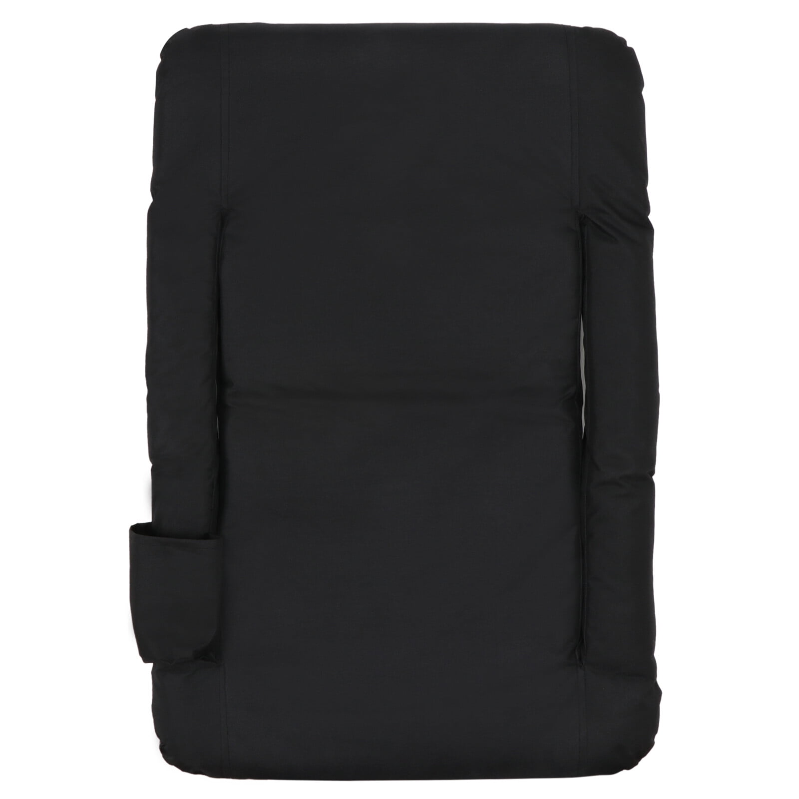 SuperDeal Outdoor Portable Stadium Seats Tiltable Design with Cup Holder, Black - Image 9