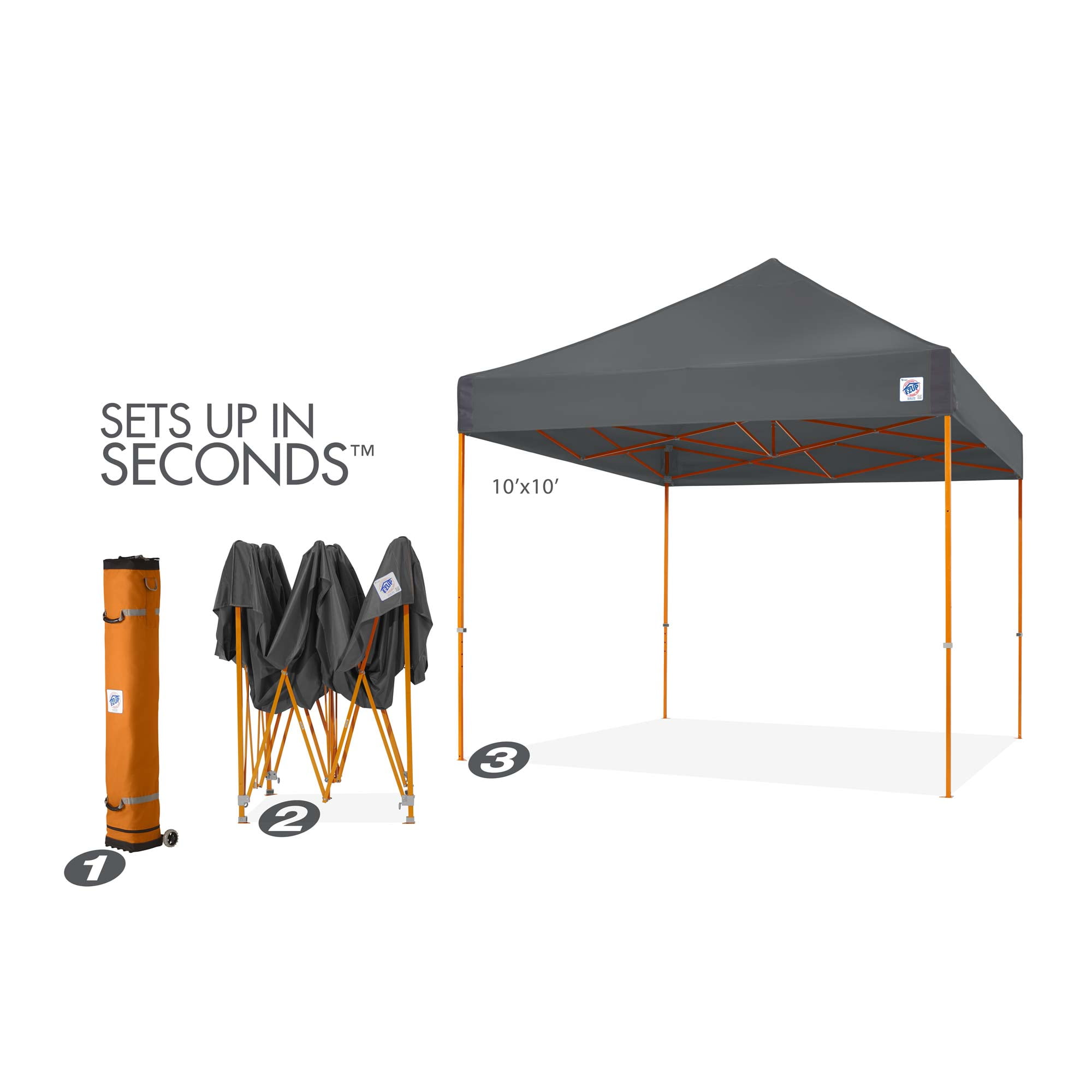 E-Z UP® Vantage? Instant Shelter®, 10' x 10' - Image 3