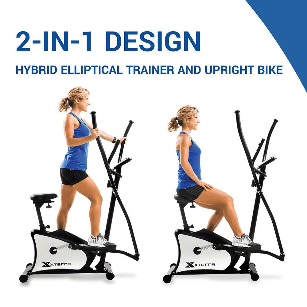 XTERRA EU100 Hybrid Bike/Elliptical Trainer Upright Bike - Image 9