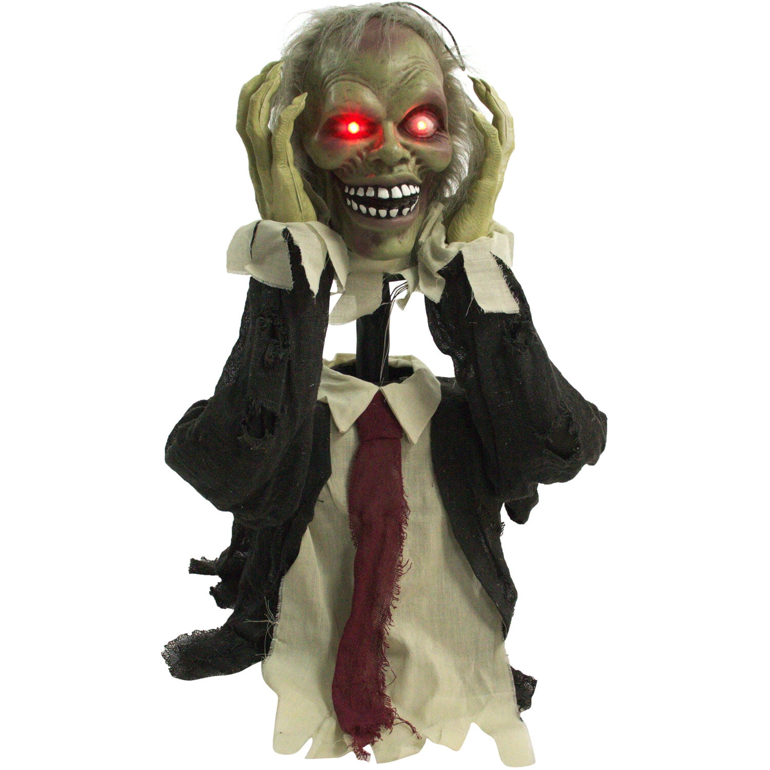 Haunted Hill Farm 20 in Pop-Up Animatronic Ghoul, Halloween Decor, HHFJZOMB-1LSA - Image 8
