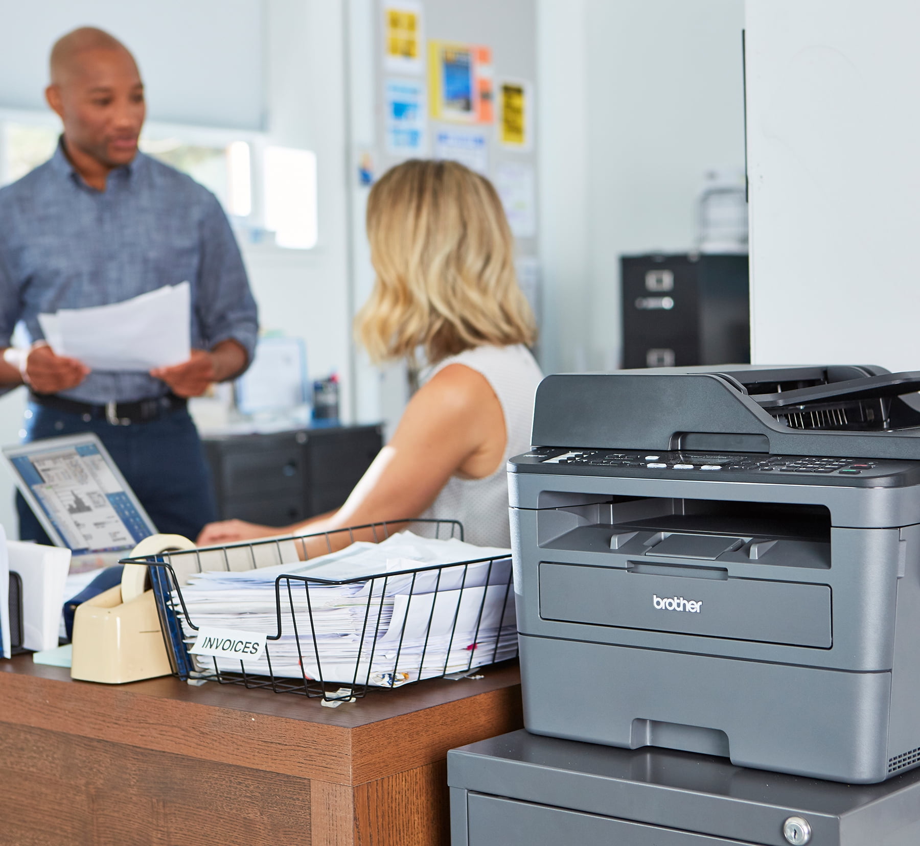 Brother MFC-L2690DW Monochrome Laser All-in-One Printer, Duplex Printing, Wireless Connectivity - Image 10