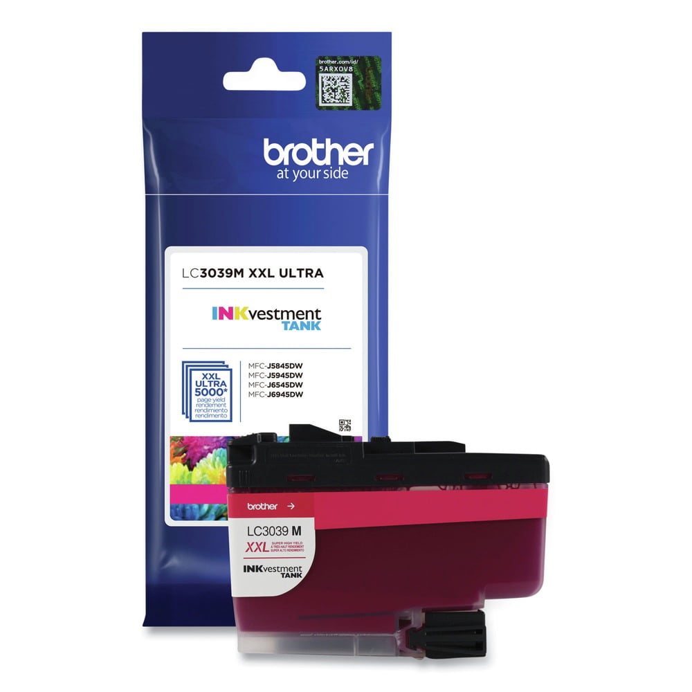 Brother Genuine LC3039M, Single Pack Ultra High-yield Magenta INKvestment Tank Ink Cartridge, Page Yield Up To 5,000 Pages, LC3039 - Image 4
