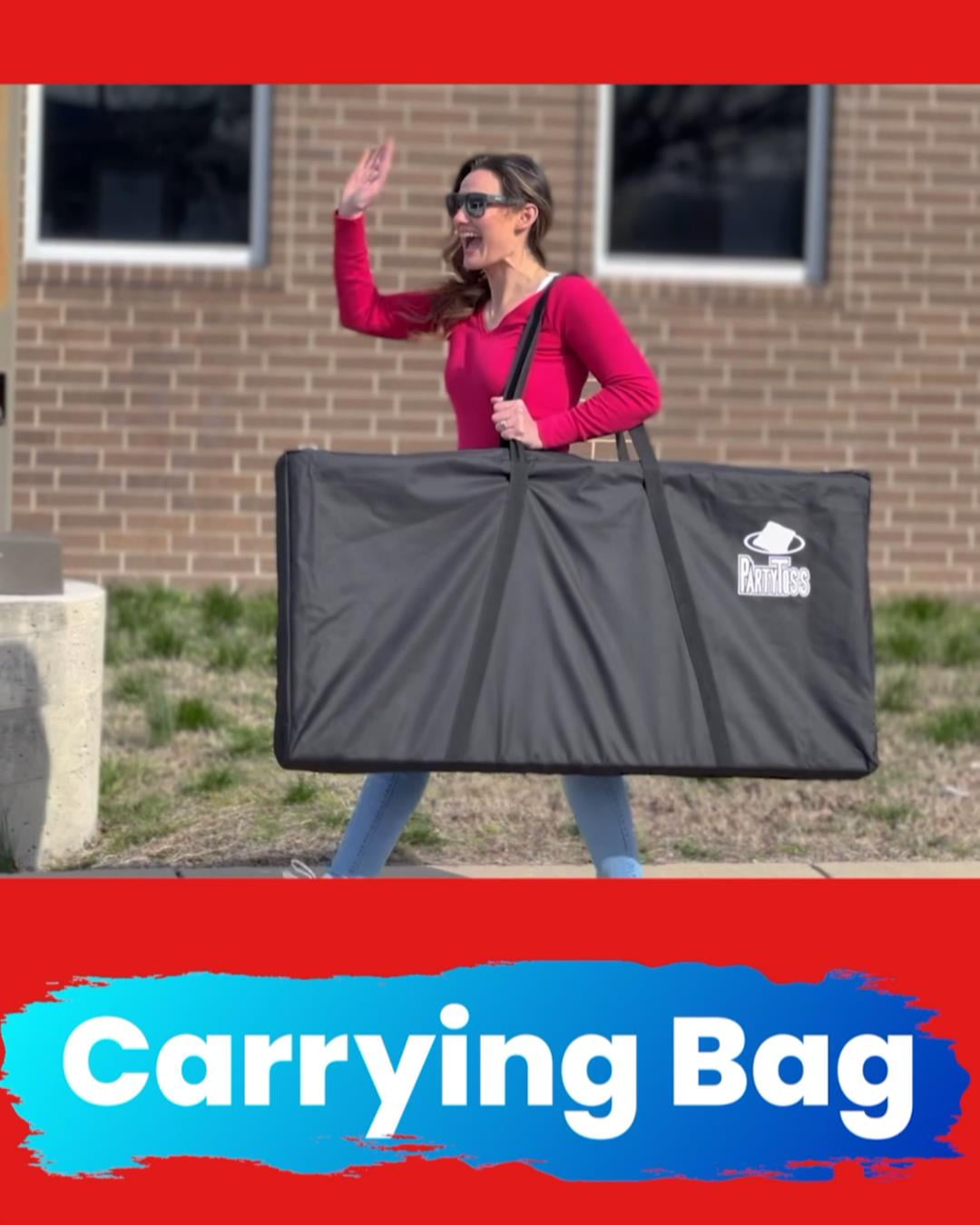 4 ft. X 2 ft. Wood Cornhole Bag Toss Boards w/ Color-Changing LED Lights & 8 All-Weather Bags - USA Edition - Image 5