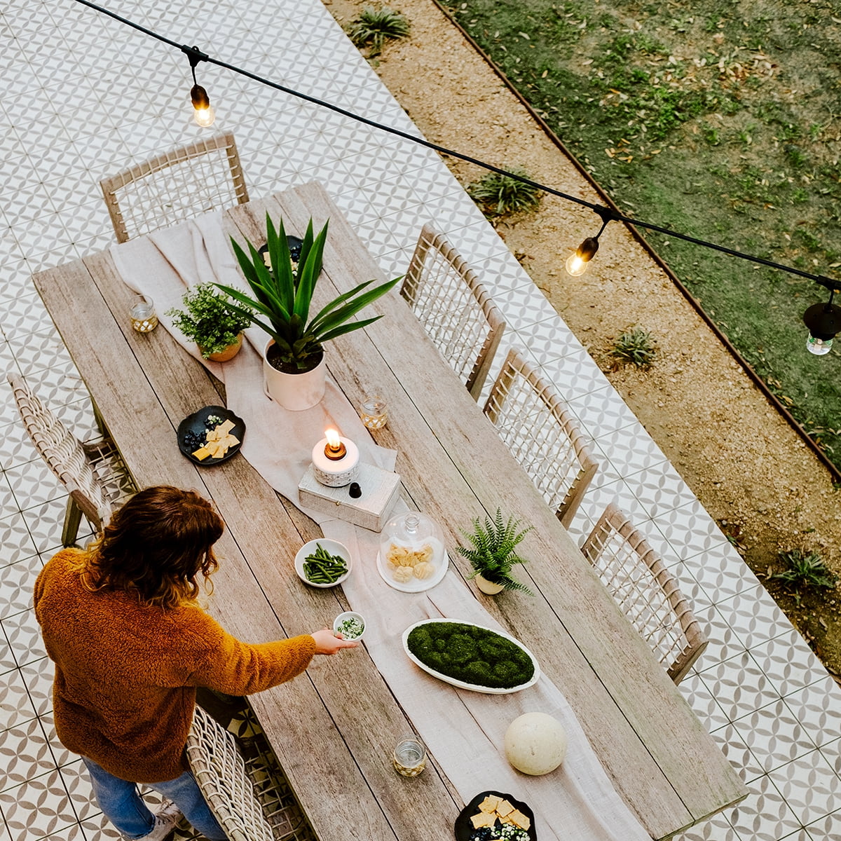 TIKI BiteFighter 36-Ft Outdoor LED Mosquito Repellent String Lights – Weatherproof Patio Lights with 3 Replaceable Repellent Pods - Image 8