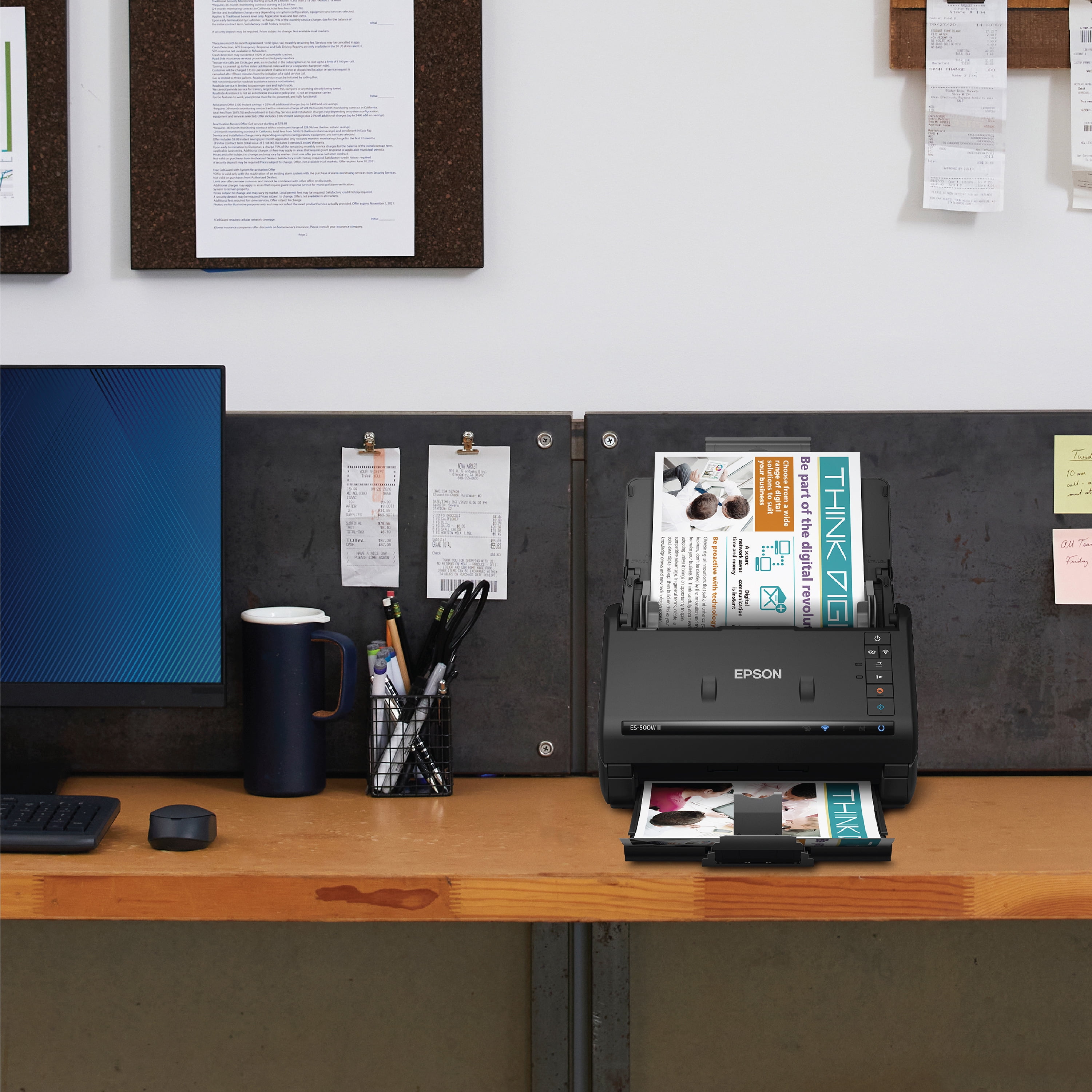 Epson ES-500W II Wireless Duplex Document Scanner - Image 7