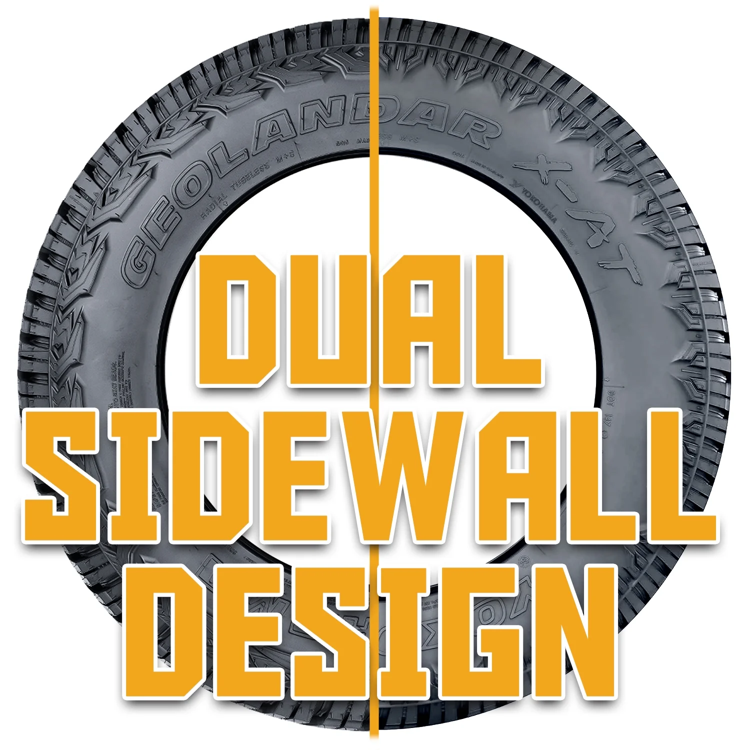 Yokohama Geolandar X-AT 275/65R20 116T a/t All Terrain Tire - Image 4