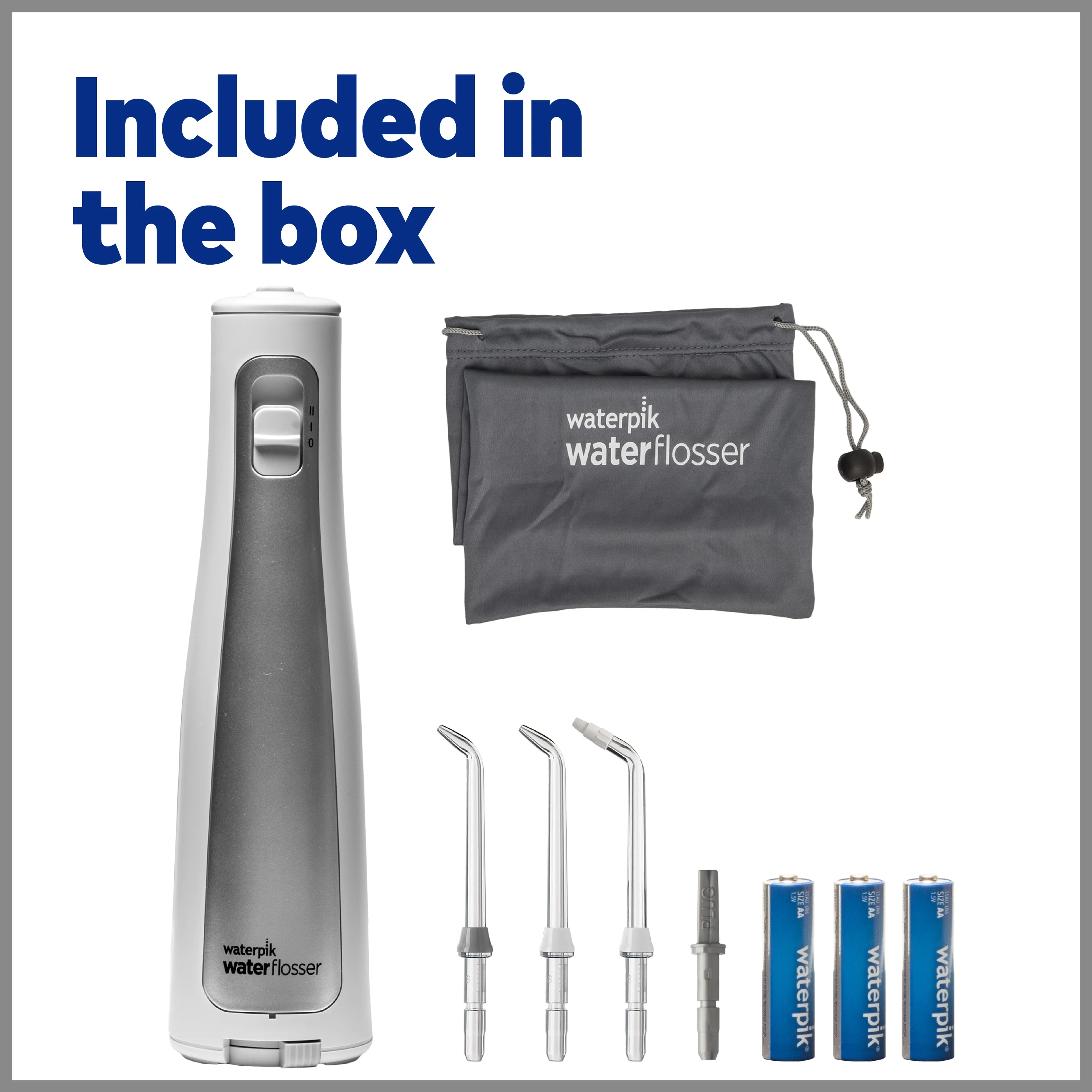 Waterpik Cordless Freedom Water Flosser, White WF-03 - Image 8