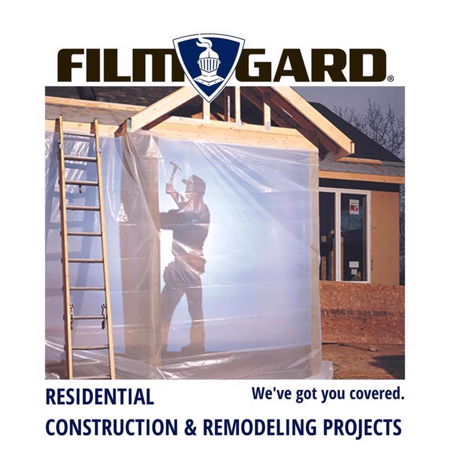 Film-Gard Plastic Sheeting 6 mil X 20 ft. W X 100 ft. L Polyethylene Clear 1 pk - Image 8