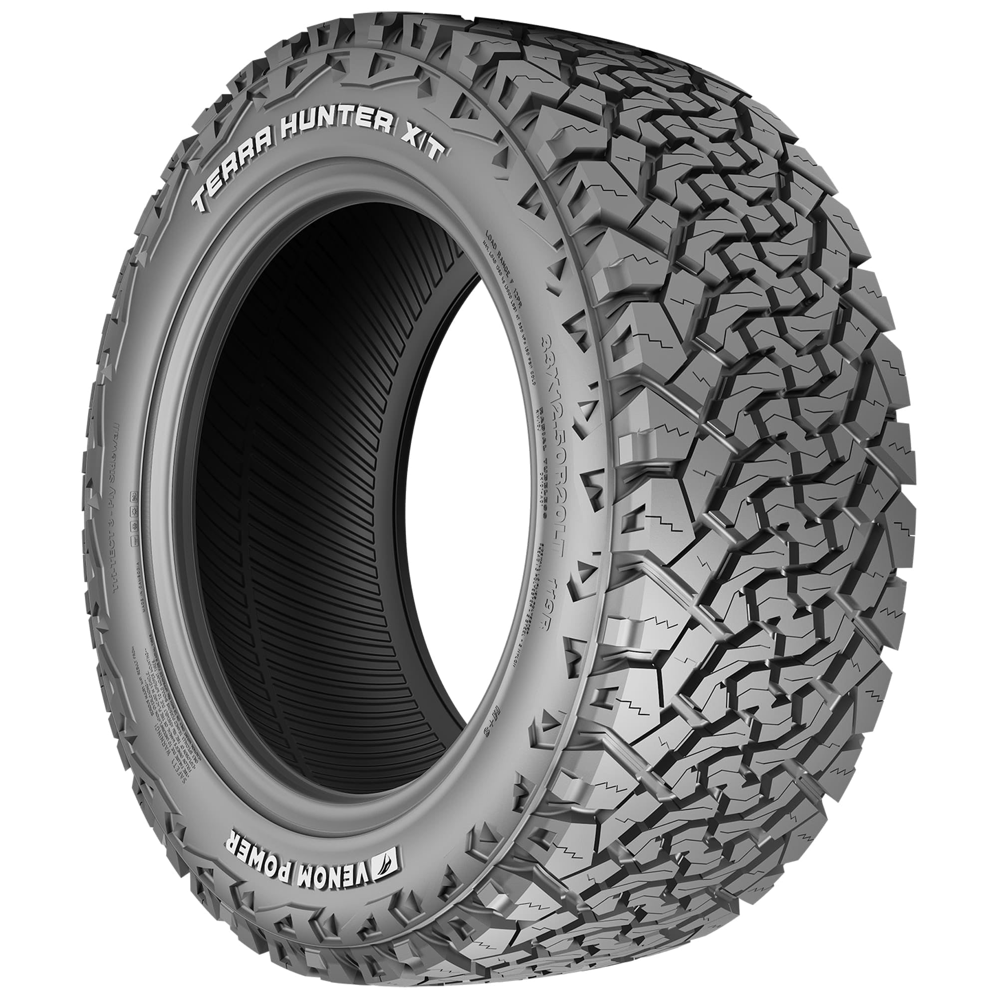 Venom Power Terra Hunter X/T Rugged Terrain 265/60R18 114T XL Light Truck Tire - Image 6