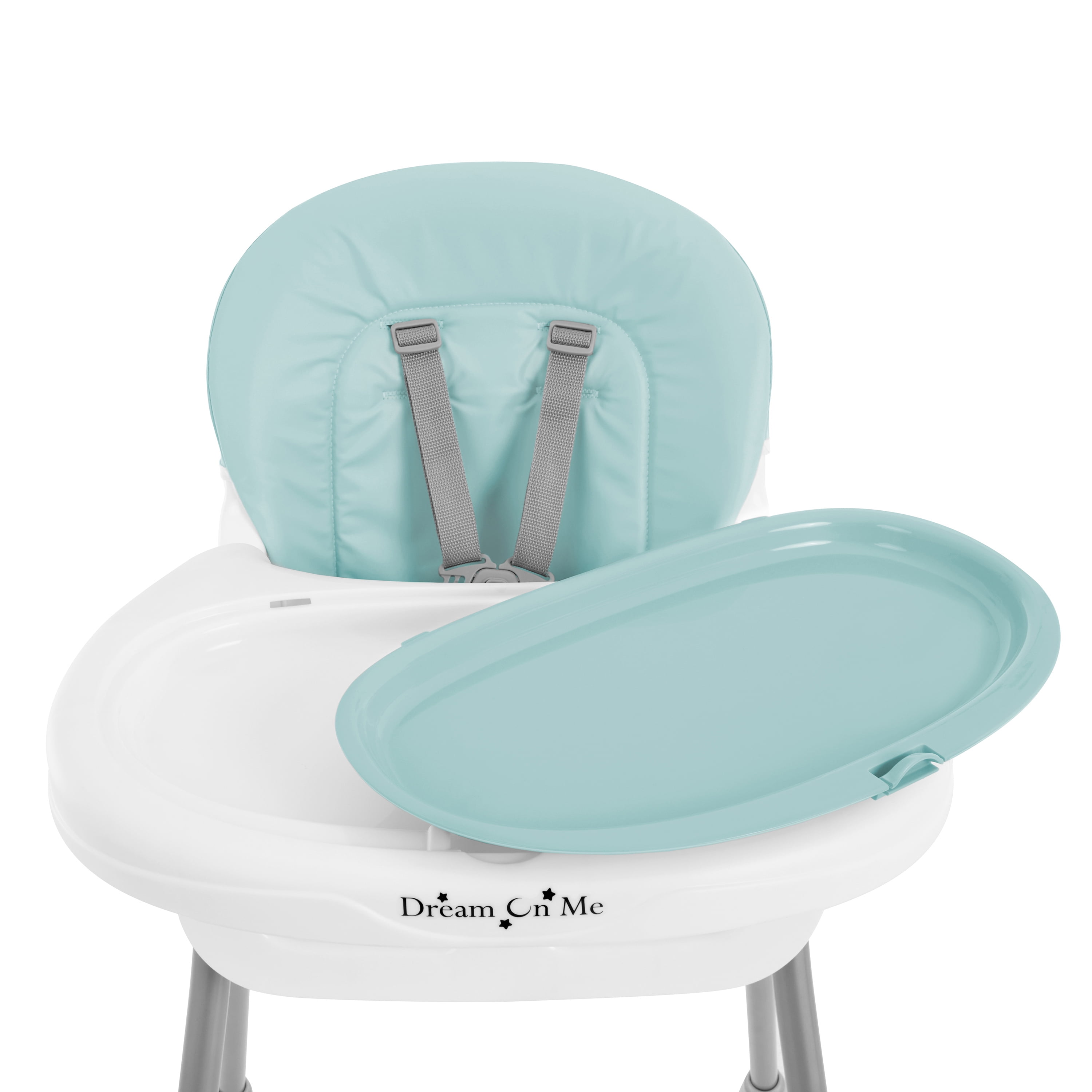 Dream On Me Portable 2-in-1 Table Talk Baby High Chair, Convertible, Compact and Light Weight, Aqua - Image 38