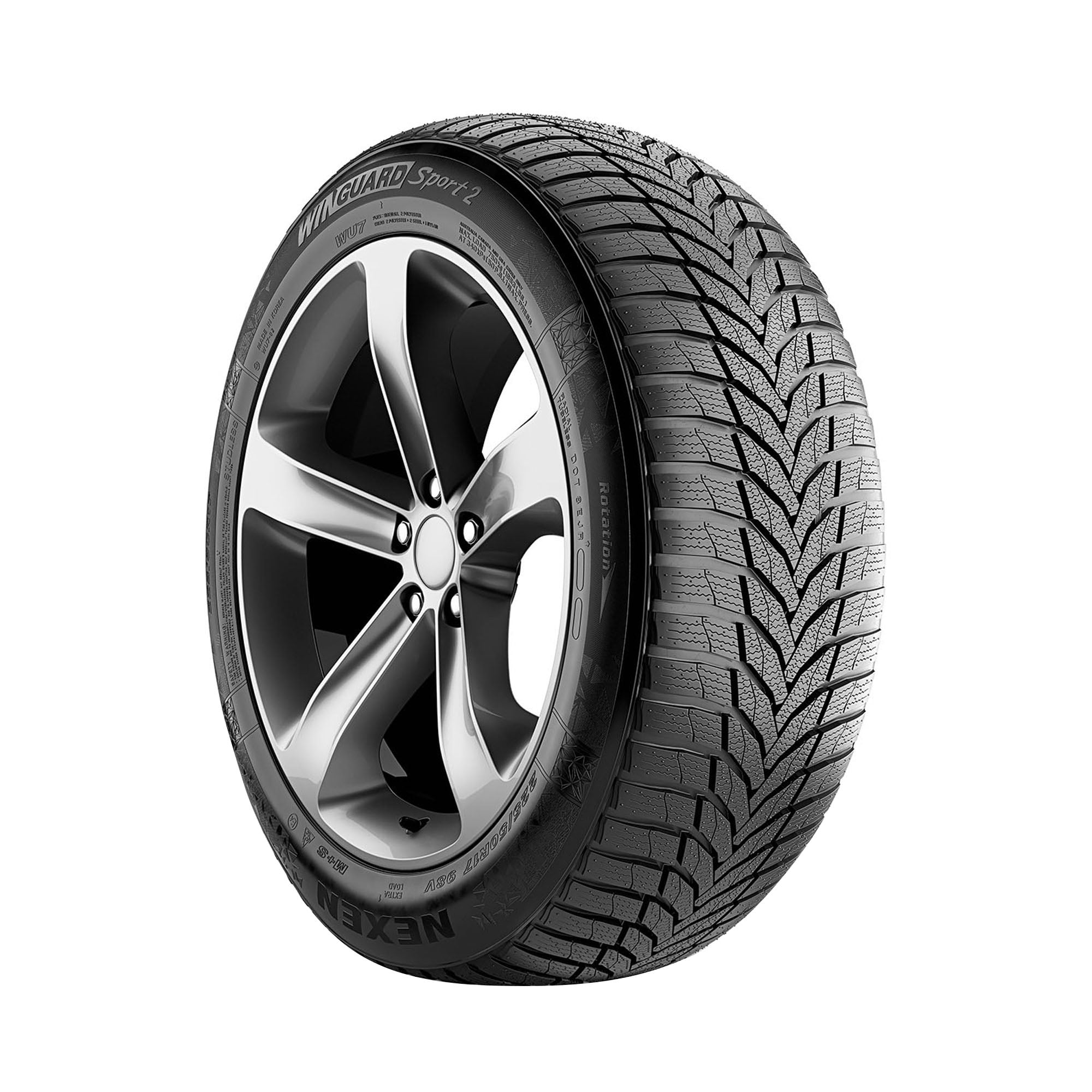 Nexen Winguard Sport 2 Winter 245/40R20 99W XL Passenger Tire - Image 5