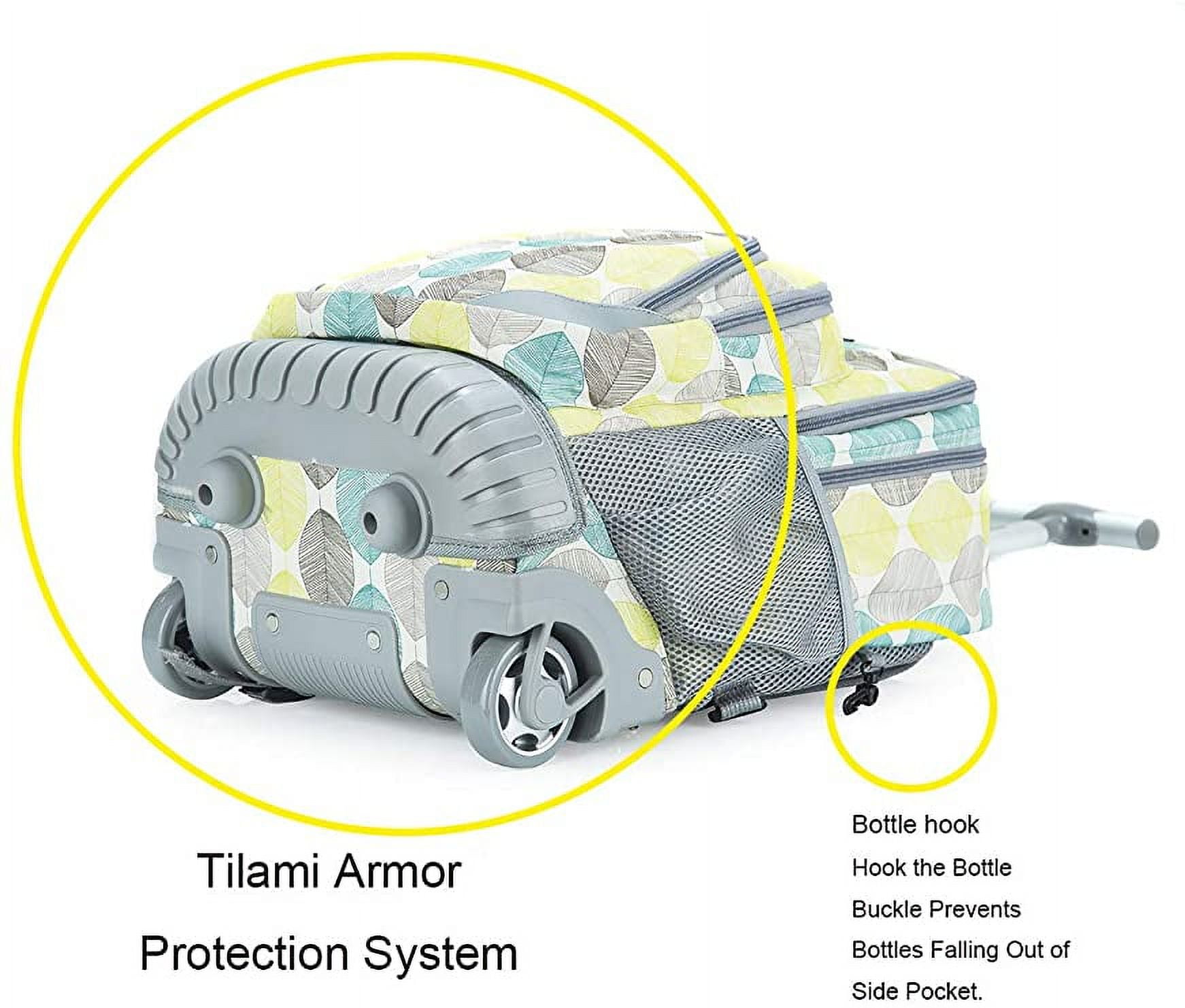 Tilami Rolling Backpack Laptop 18 inch with Lunch Bag - Image 4