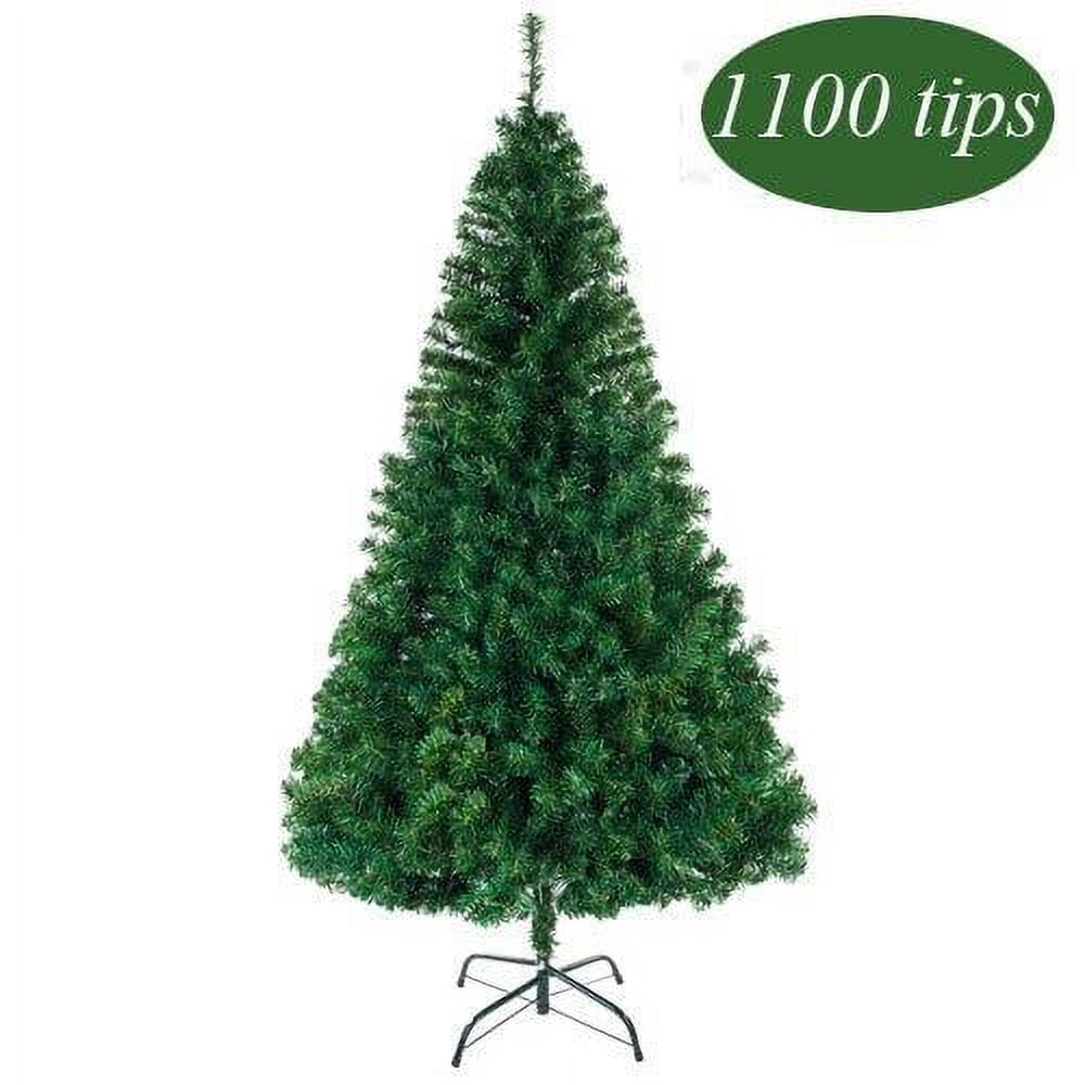 Ktaxon 7ft Artificial Full Christmas Tree with 1200 Tips, Holiday Xmas Tree for Home Party Decoration, Includes Stand - Image 4