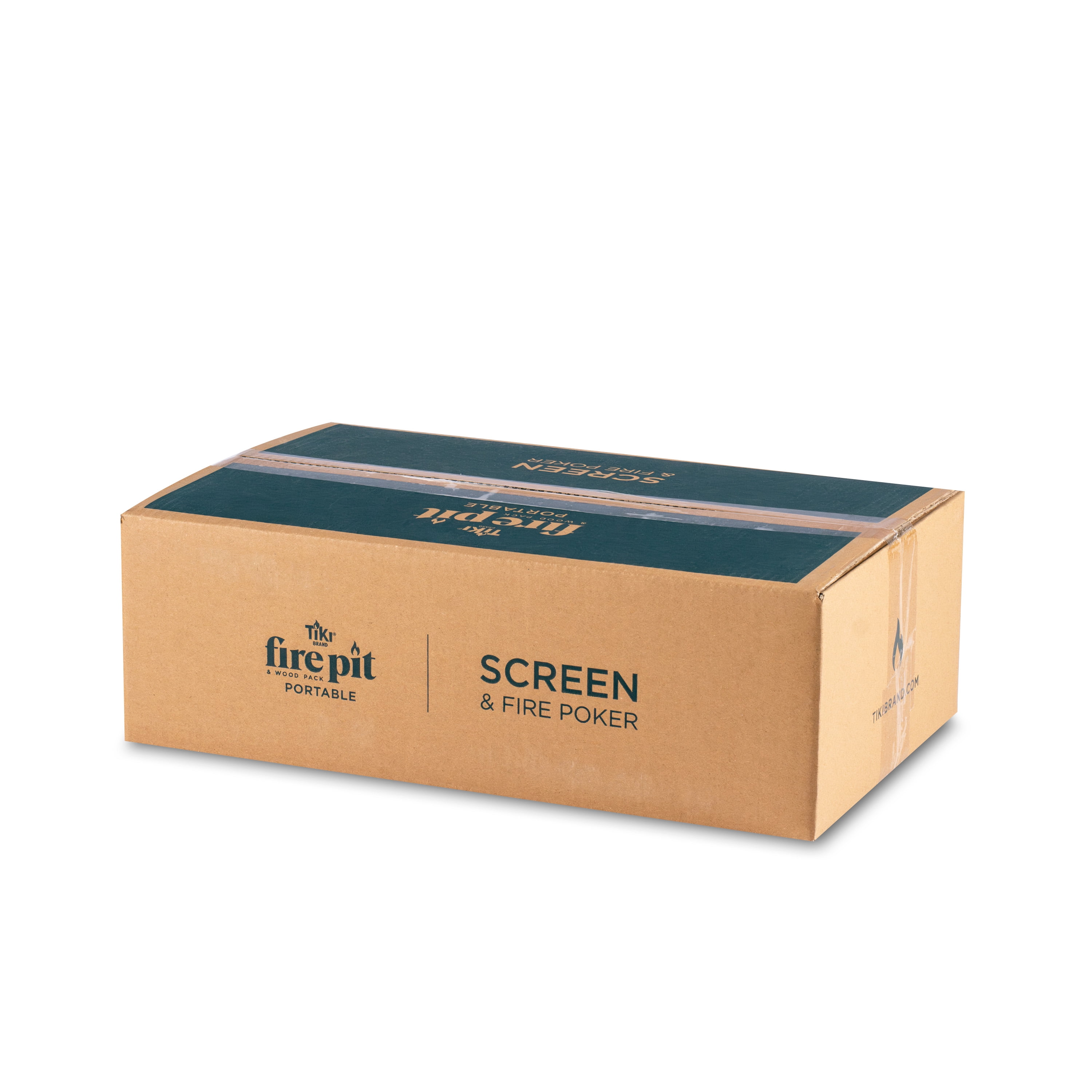 TIKI® Brand 18 Inch Retreat Fire Pit Accessory Metal Screen and 32.9 Inch 2 Piece Poker Black - Image 4