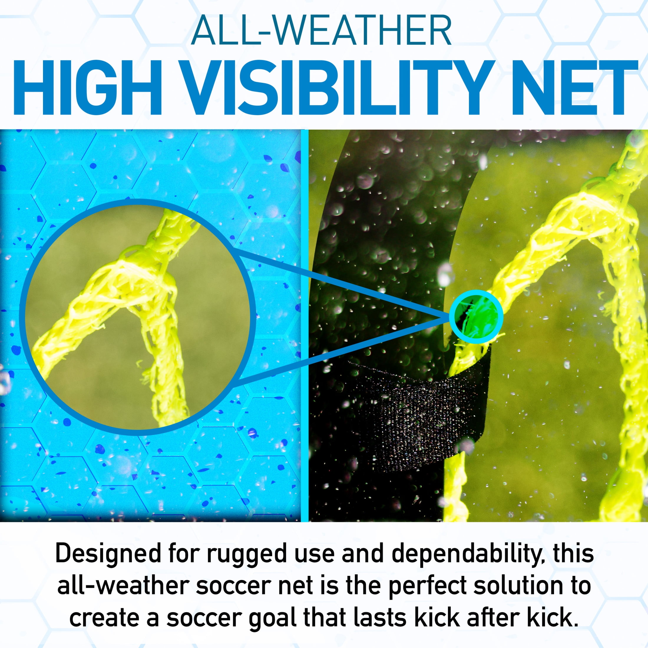 Franklin Sports Competition Soccer Goal - Steel Backyard Goal - 12' x 6' Official Size - Black - Image 5