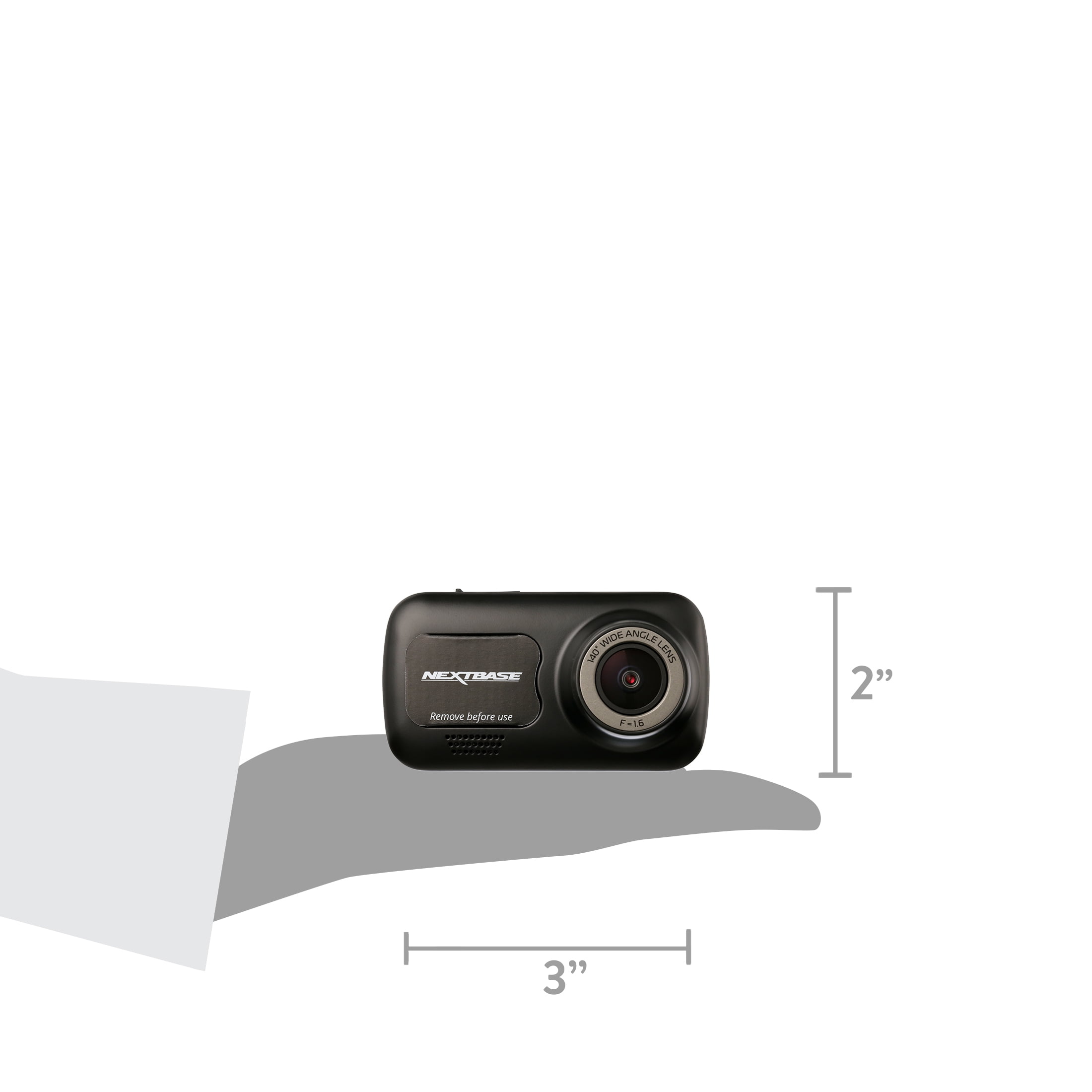 Nextbase 222 Compact Dash Cam in Black 2.5" HD IPS Screen, 1080p Full HD, Intelligent Parking Mode, G Force Sensor, 0.17lbs Assembled. - Image 5